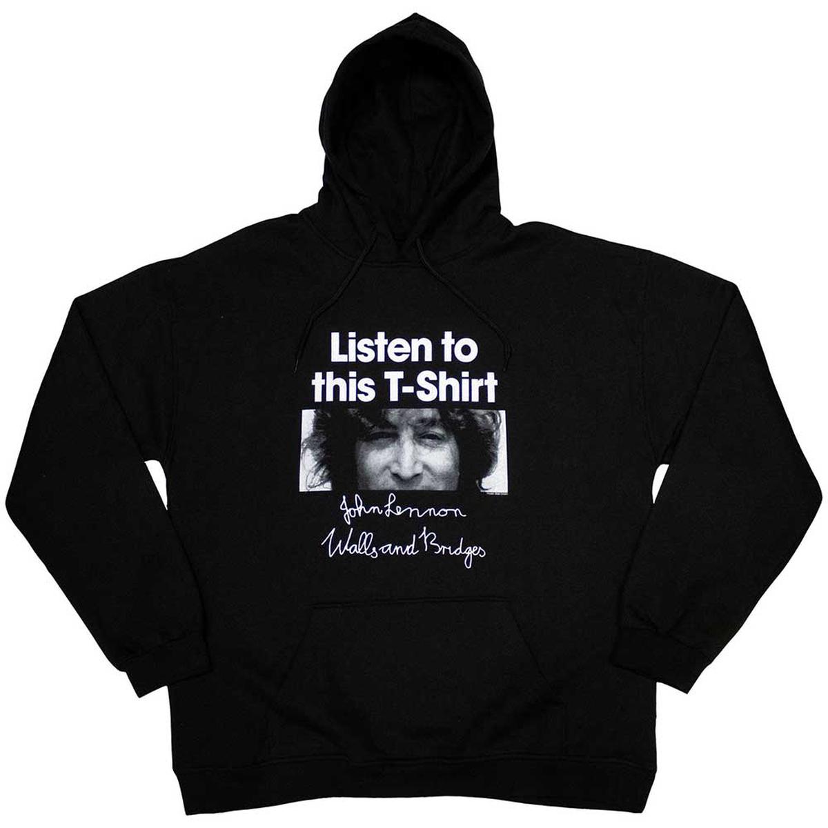 John Lennon Listen To This - Black | M