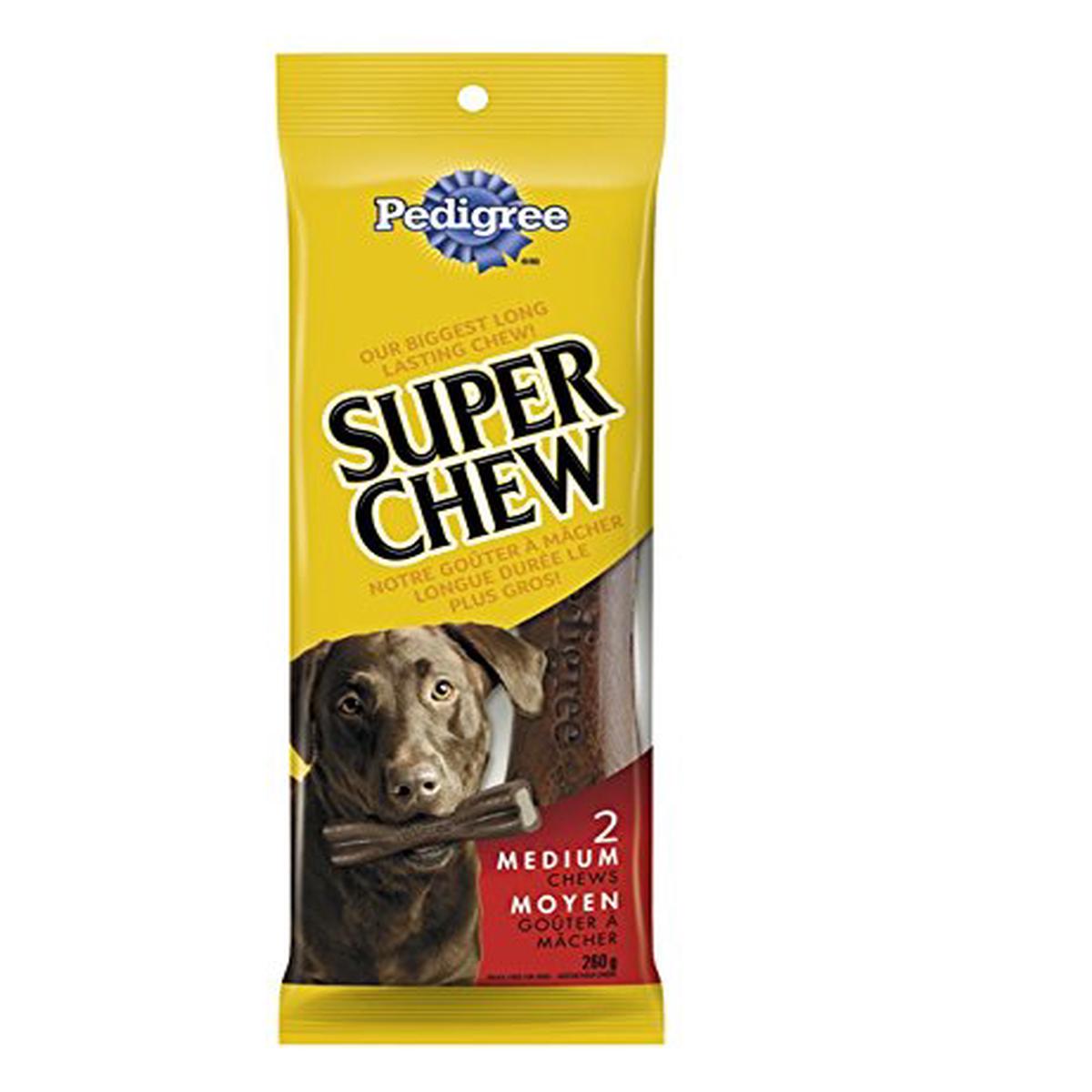 Pedigree Superchew Long-lasting Chew For Dog - Medium 12/260 Gram