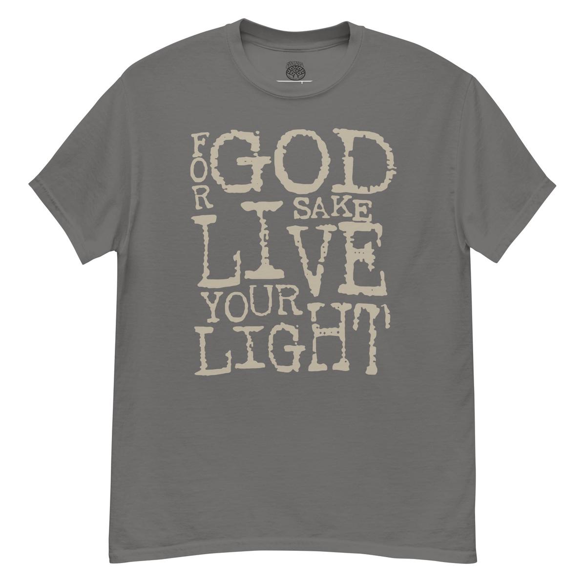 Santana - Live Your Light T-Shirt Charcoal - L