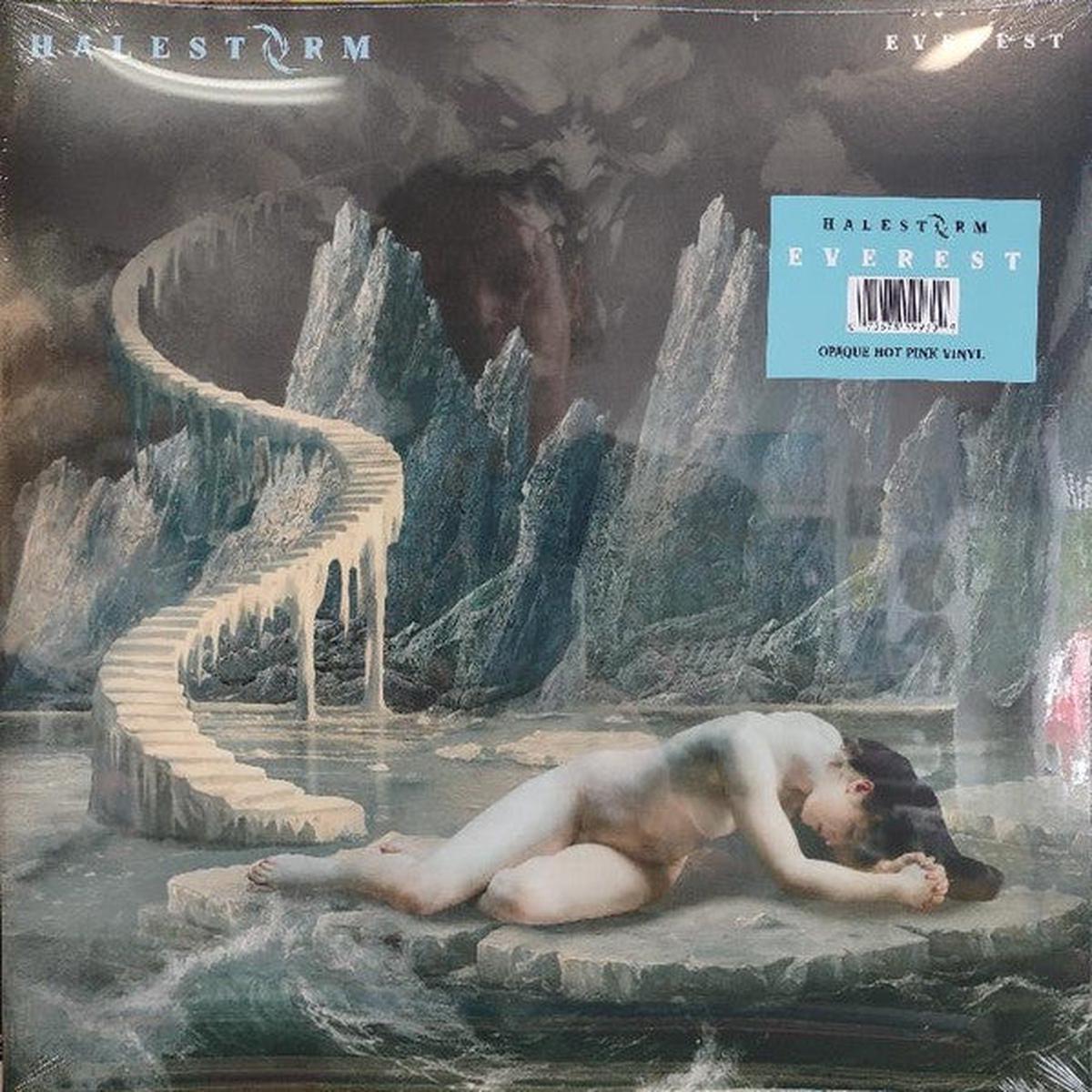SIGNED Halestorm - Everest Limited Edition Hot Pink Vinyl Record LP