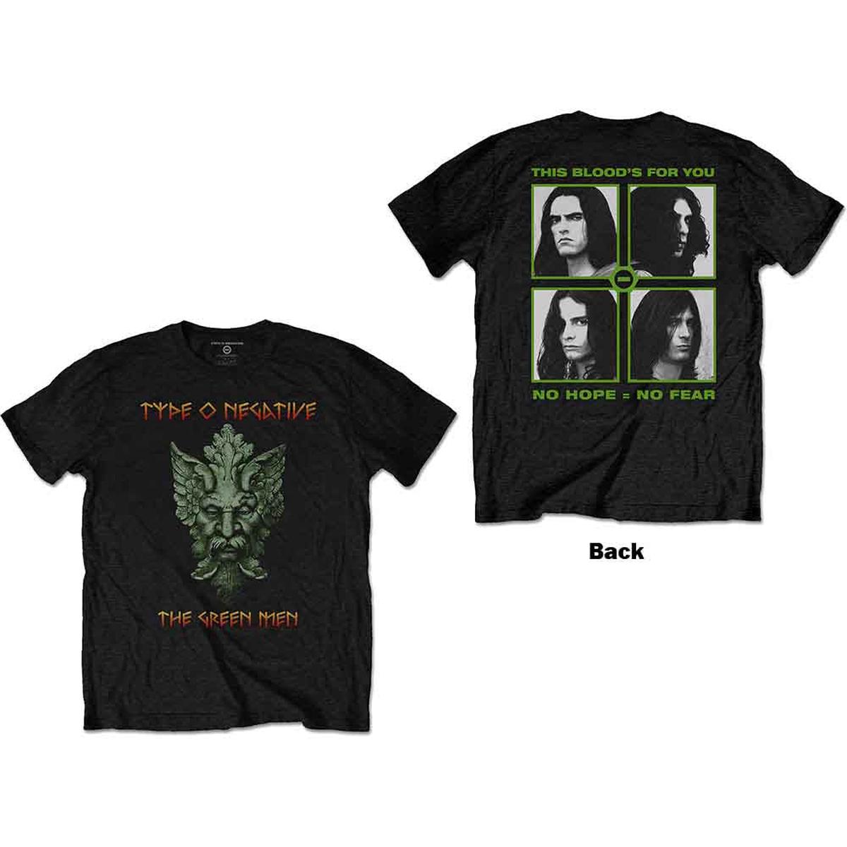 Type O Negative Green Man - Black | L
