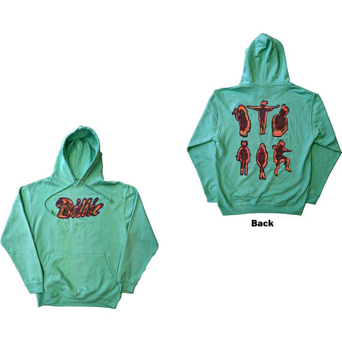 Billie Eilish Silhouettes - Green | 2XL