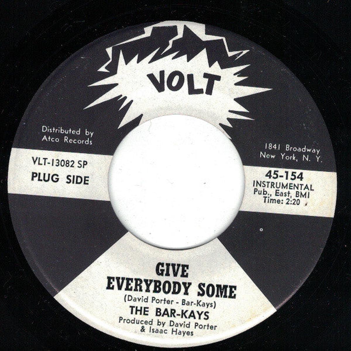 Bar-Kays - Give Everybody Some / Don't Do That (7", Single, Promo) (VG+)