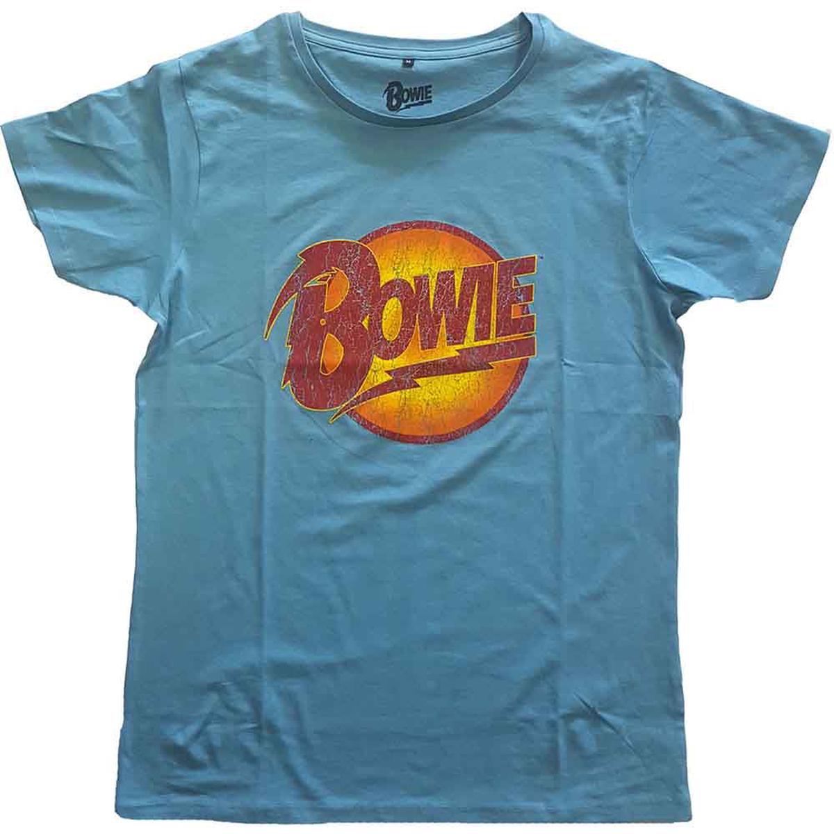 David Bowie Vintage Diamond Dogs - Blue | S