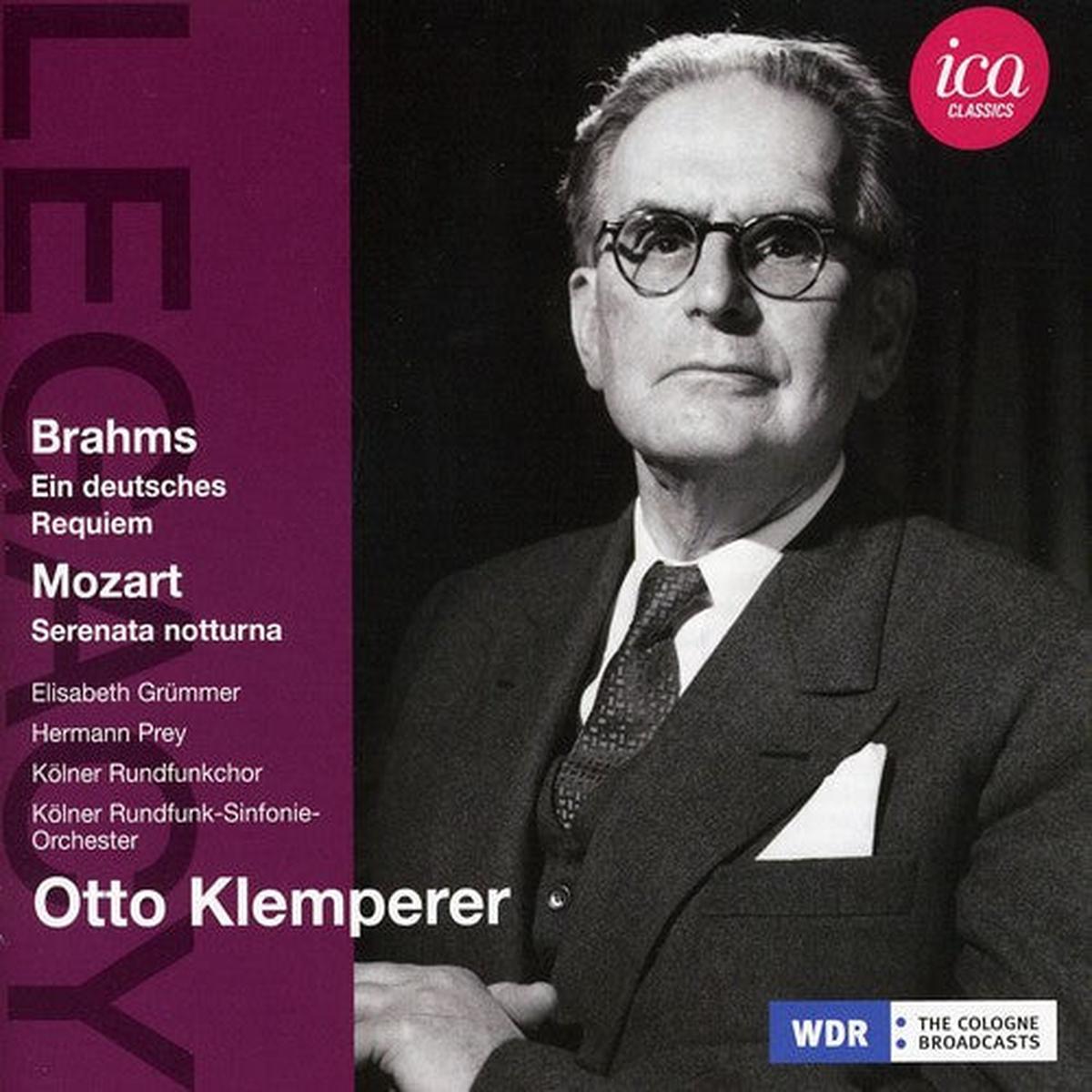 ; Elisabeth Grummer- German Requiem / Serenata Notturna (CD)