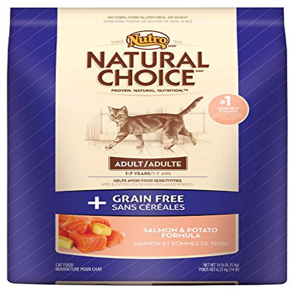 Nutro Natural Choice Grain Free Salmon and Potato Adult Cat Food (6.36KG) - Default Title