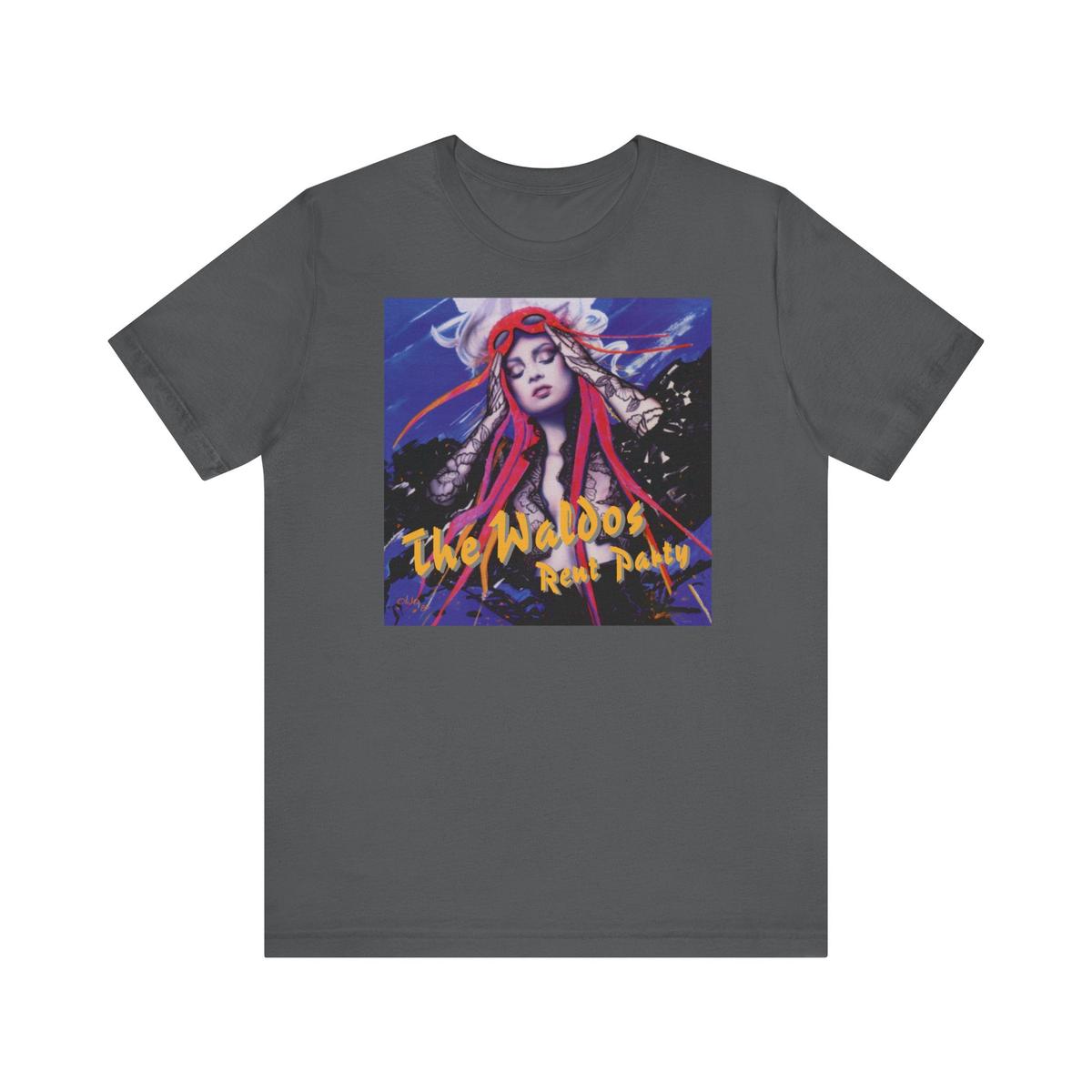 The Waldos (Walter Lure) Rent Party t-shirt - Asphalt | 3XL