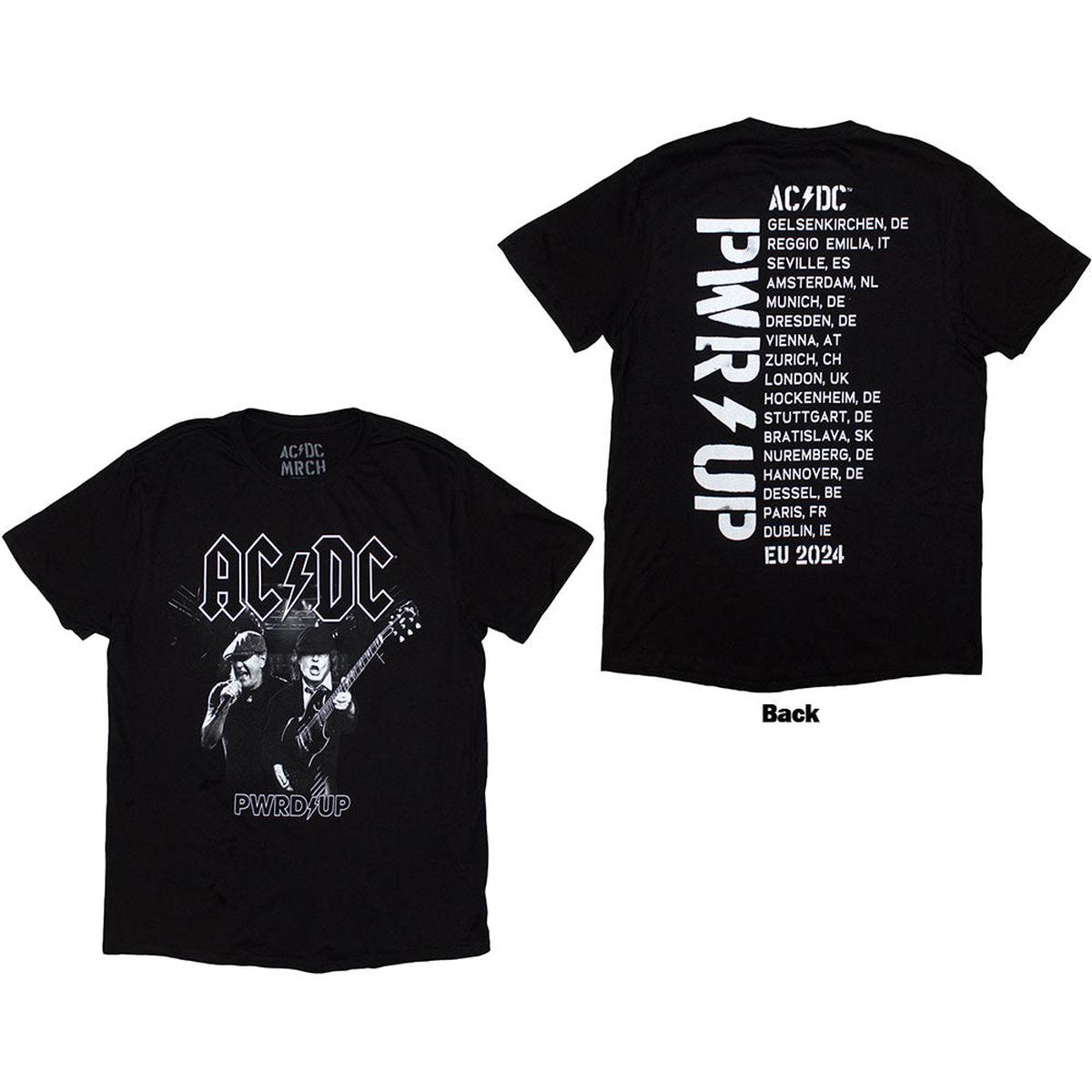 AC/DC PWRD-UP B&W Photo EU Tour '24 - Black | XL