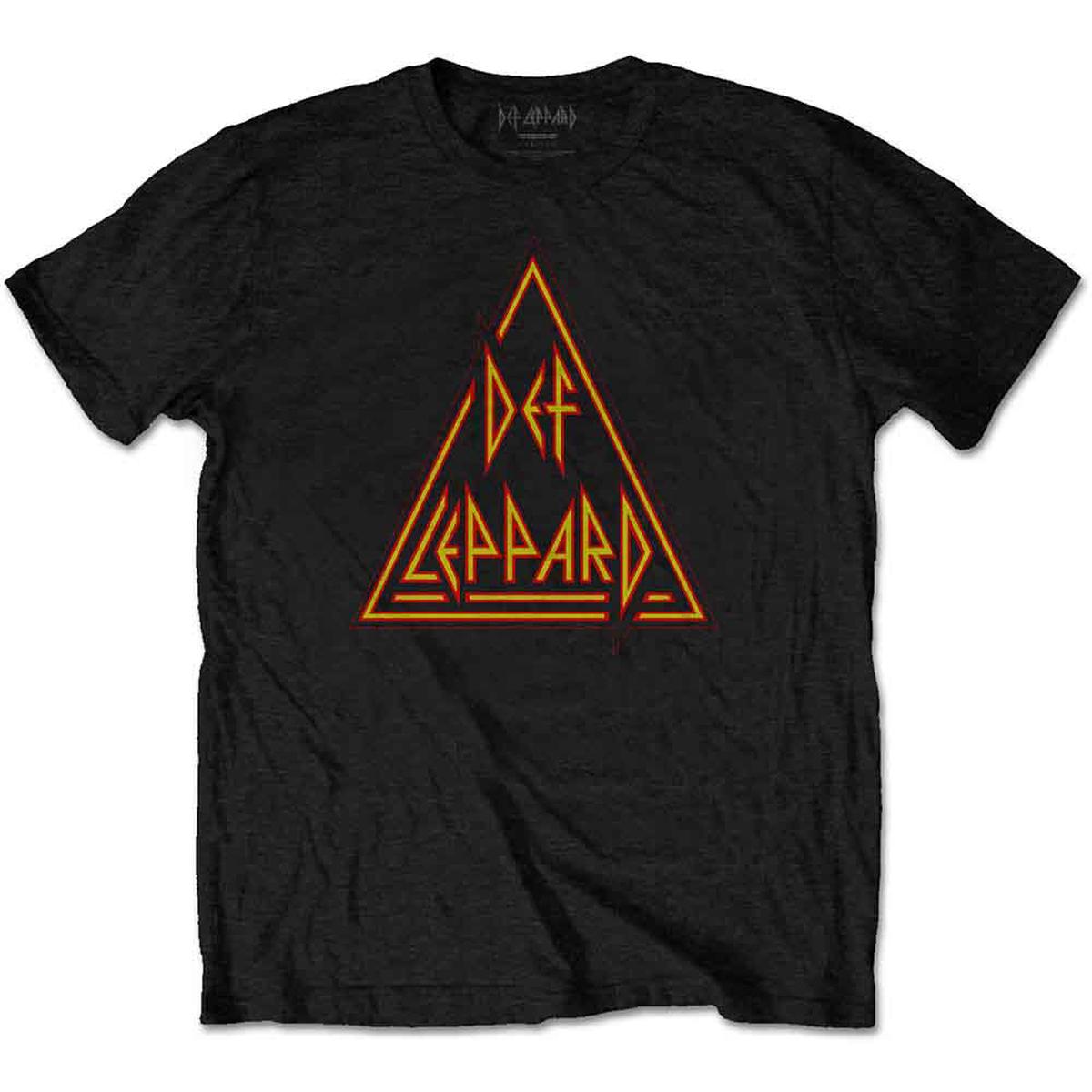 Def Leppard Classic Triangle - Black | L