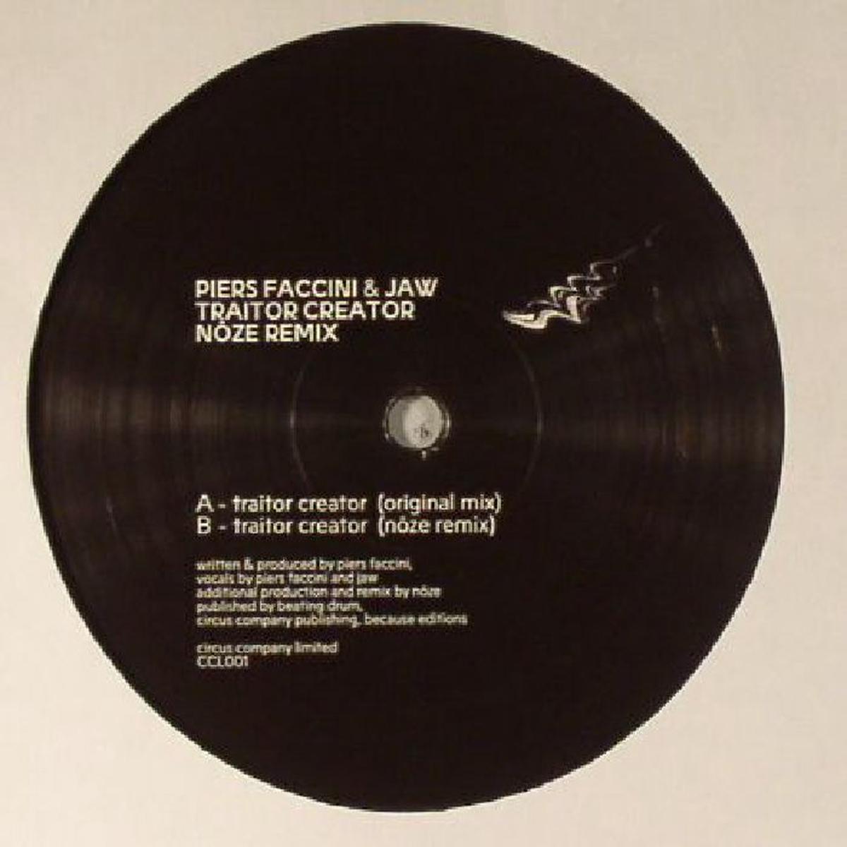 Piers Faccini & Jaw - Traitor Creator (Noze Remix) (12")