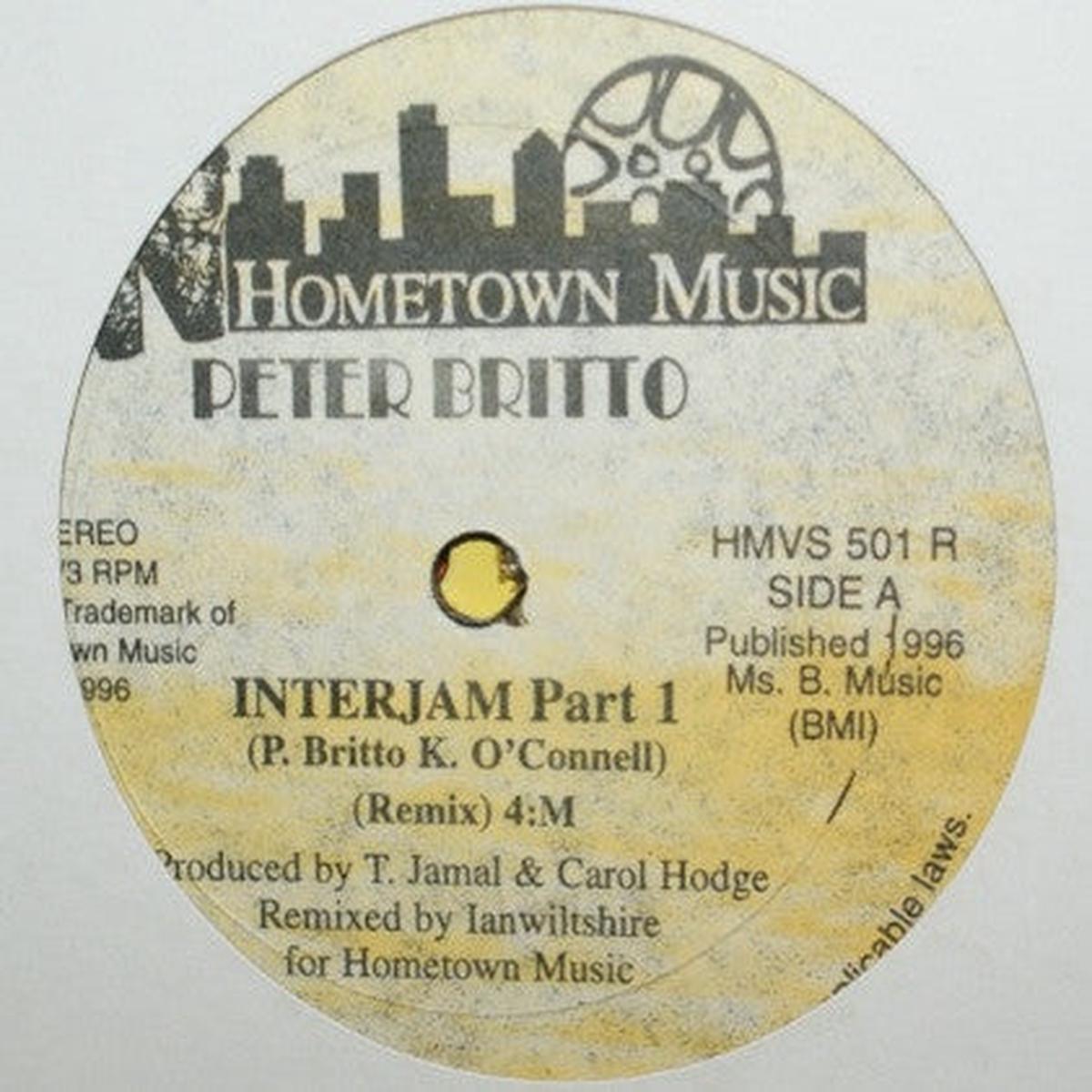 Peter Britto - Interjam (Remix) (12") (VG+)