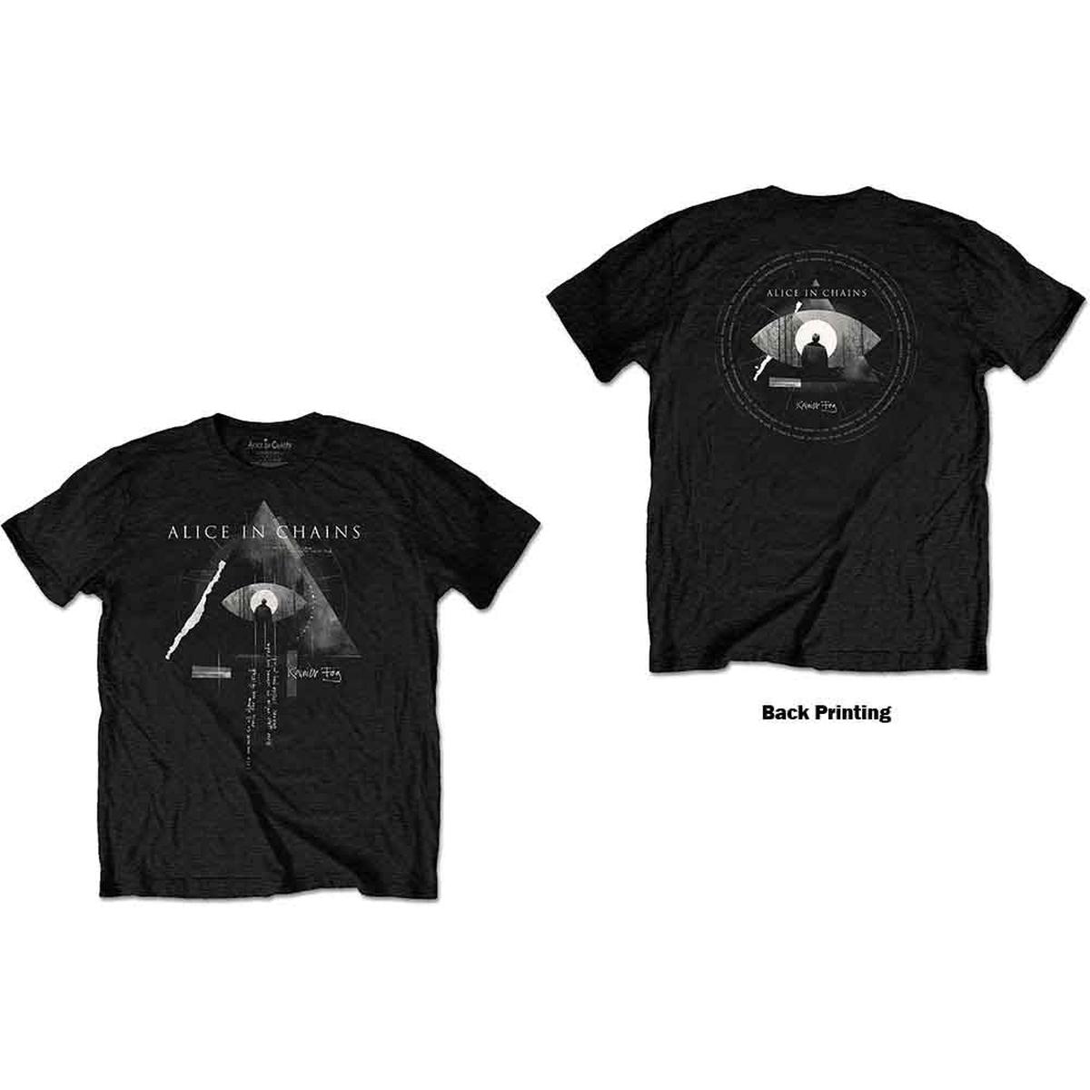 Alice In Chains Fog Mountain - Black | M