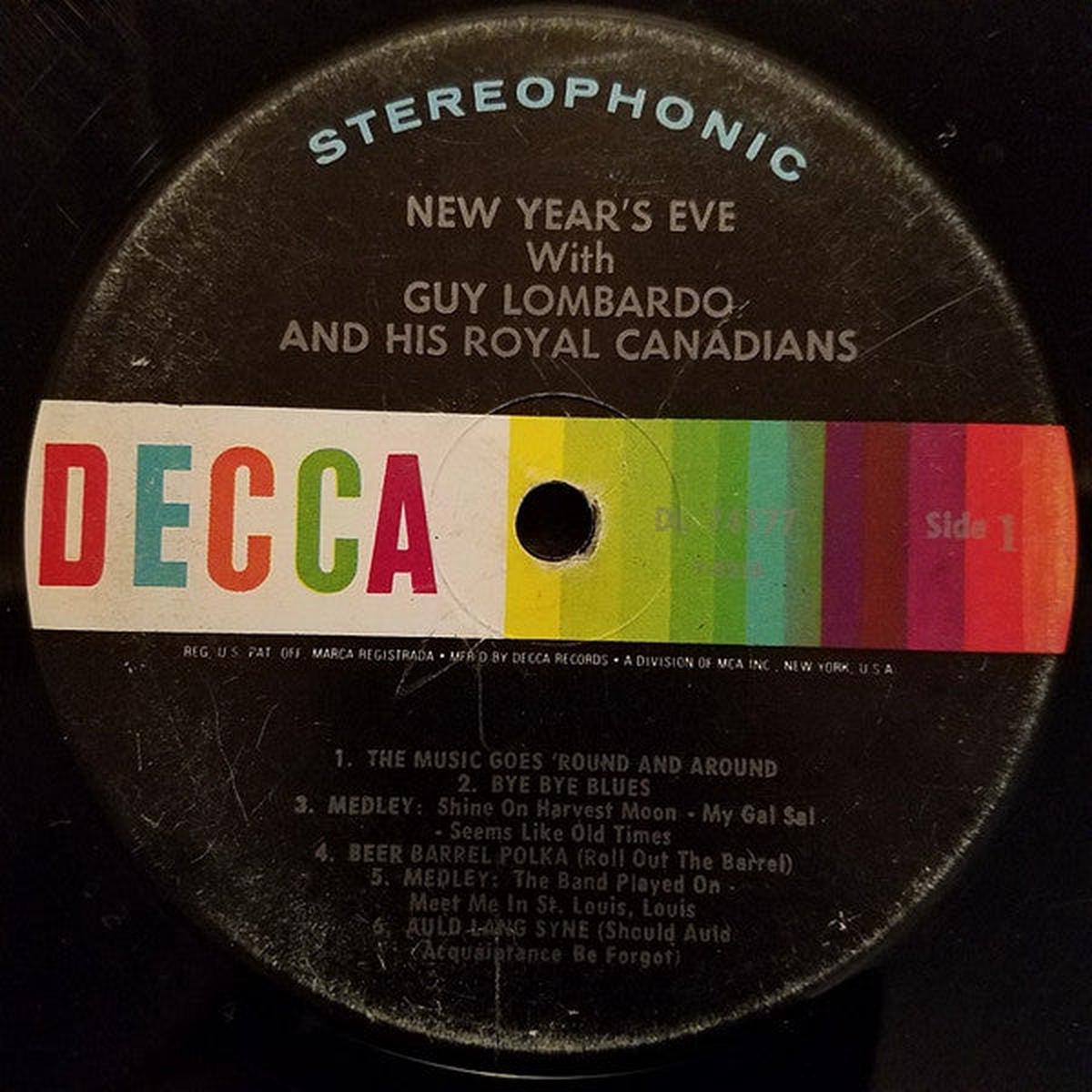 Guy Lombardo And His Royal Canadians - New Year's Eve (LP, Album) (M)