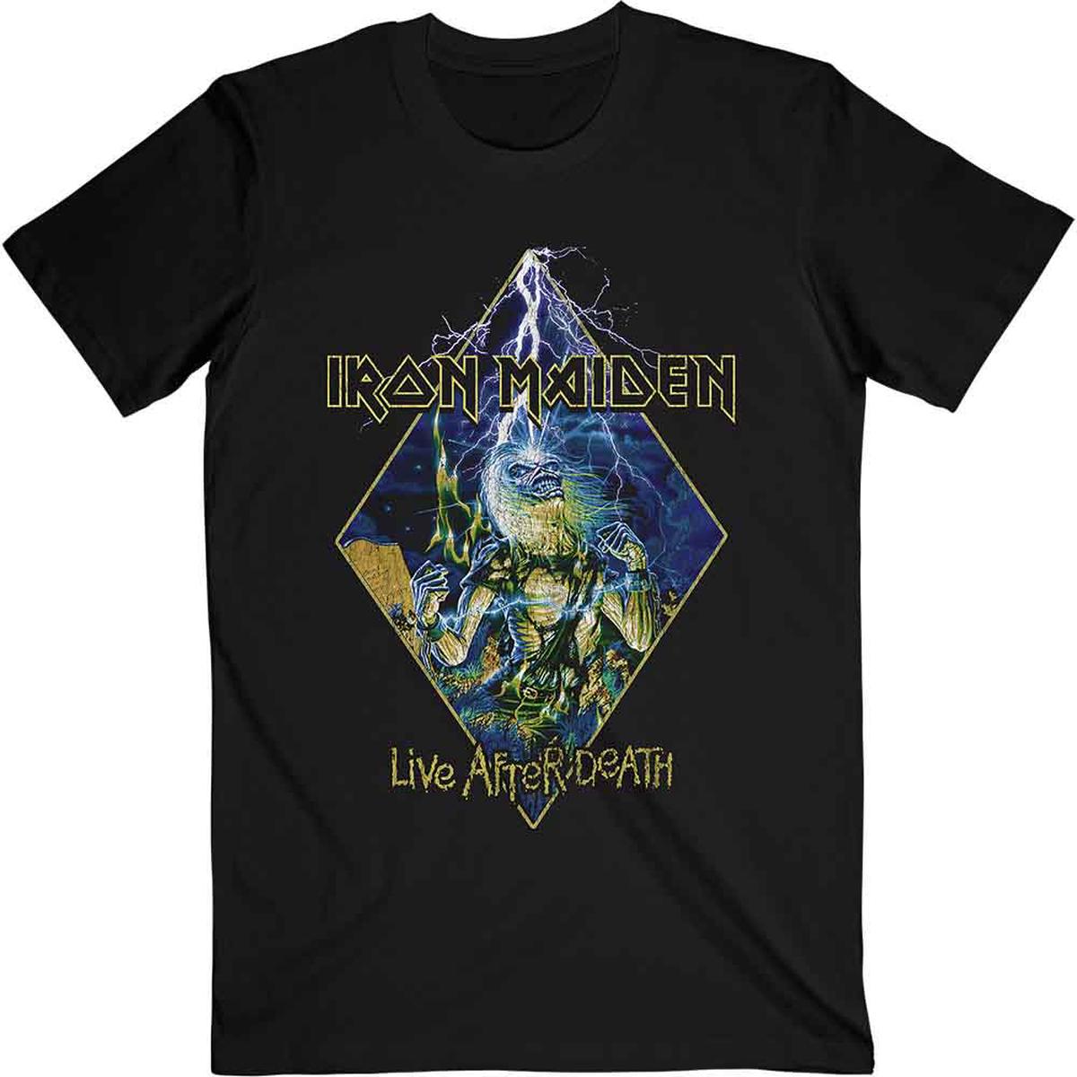 Iron Maiden Live After Death Diamond - Black | S