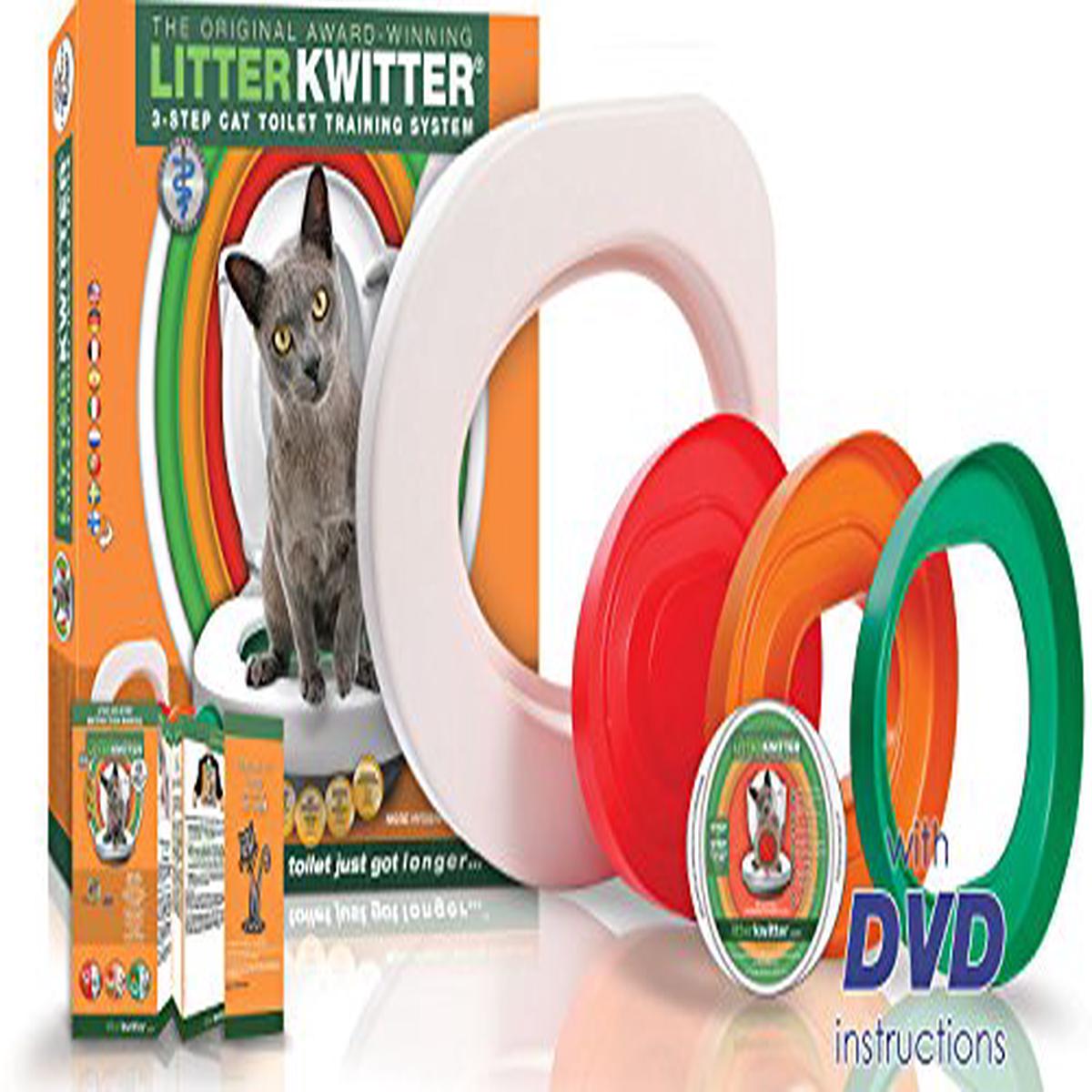 Litter Kwitter Toilet Training System - Red, Green Amber and white