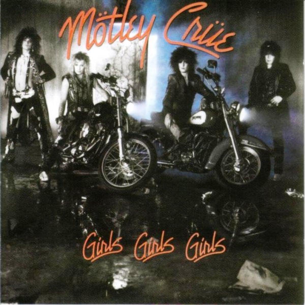 Mtley Cre - Girls, Girls, Girls (LP, Album, RE, RM, 180) (M)