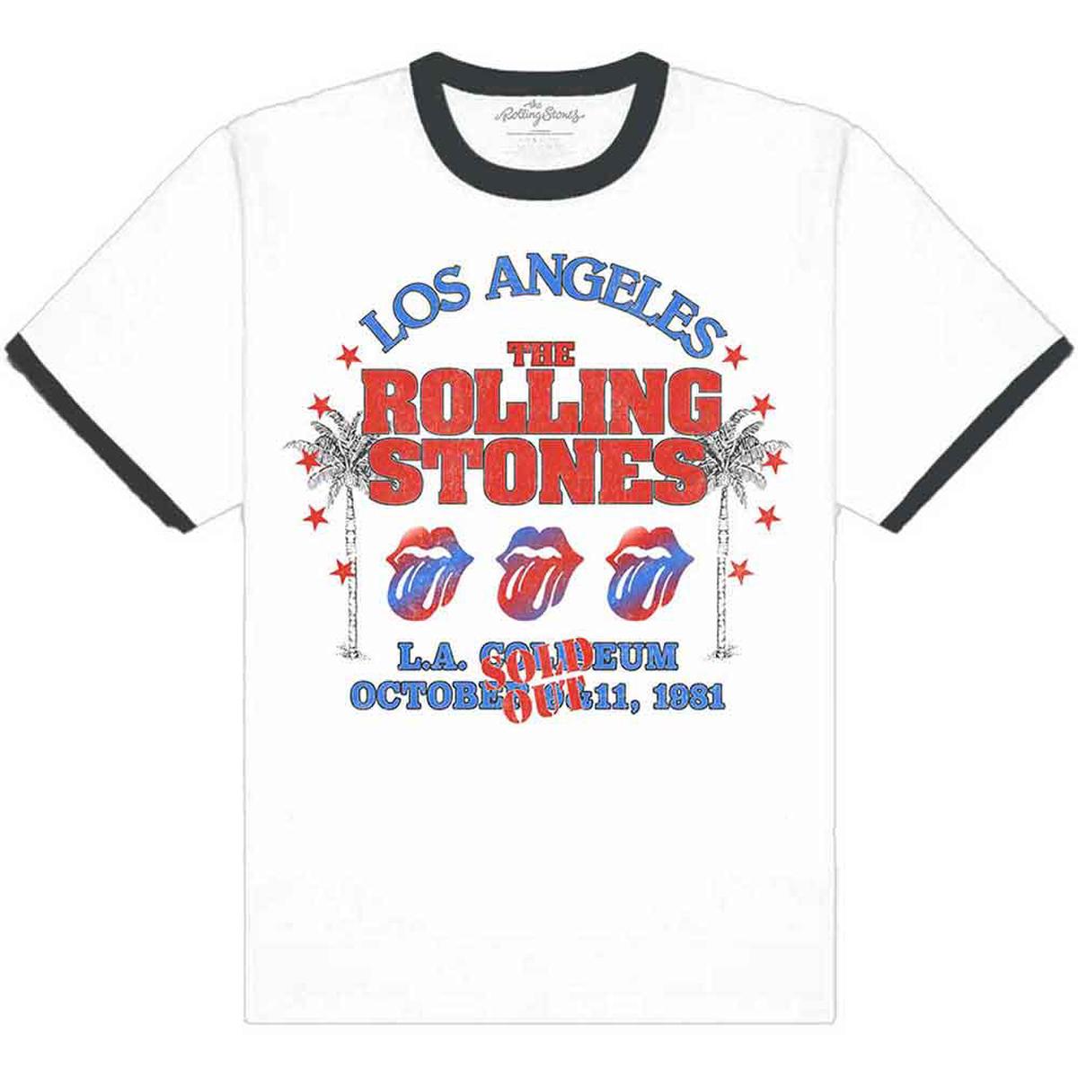 The Rolling Stones American LA Tour - White | 2XL