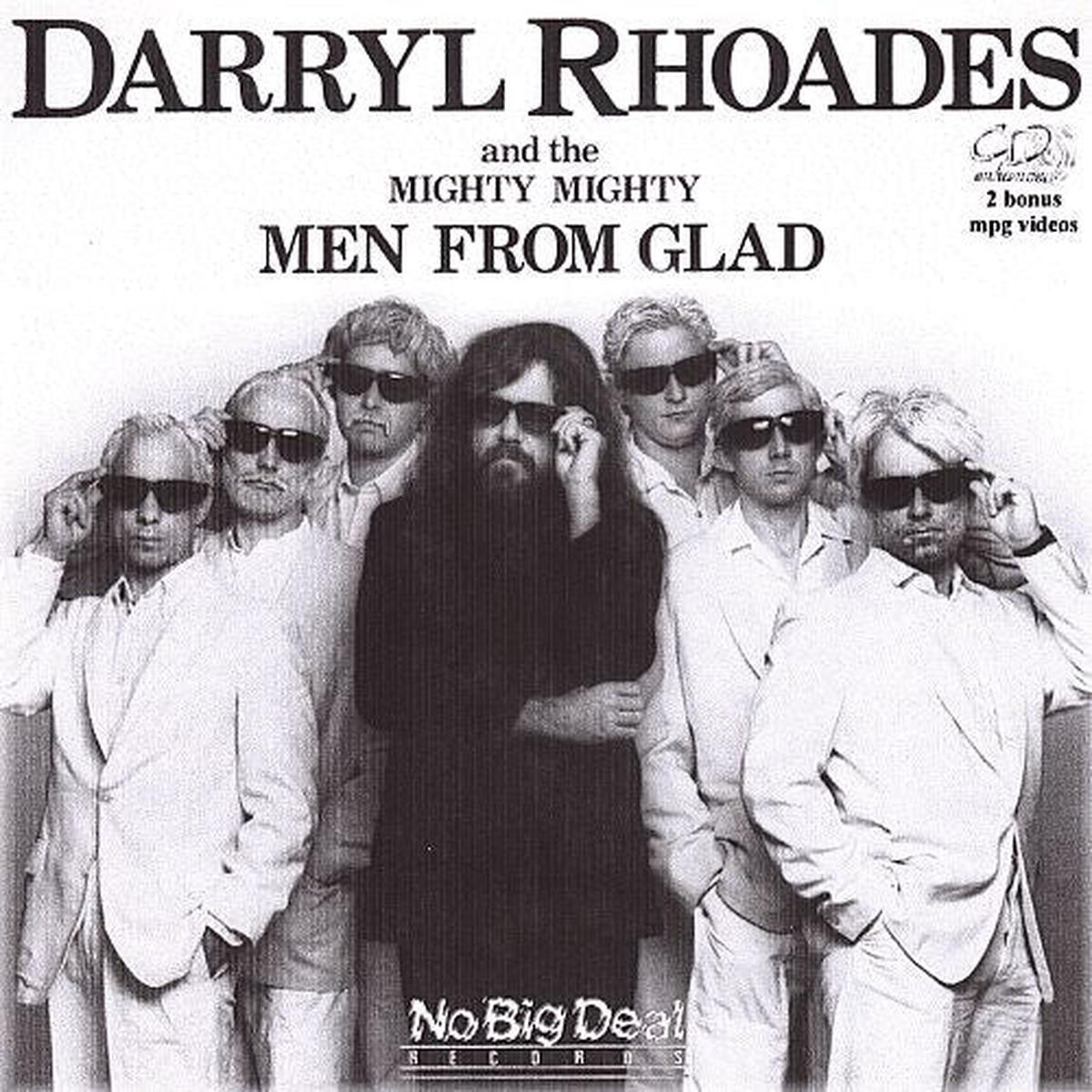 Darryl Rhoades - Better Dead Than Mellow (LP, Album) (VG+)