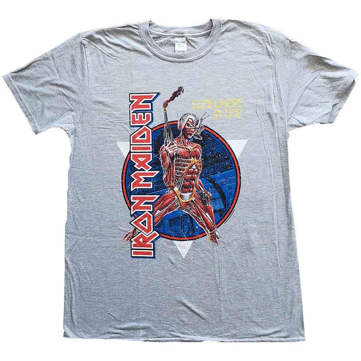 Iron Maiden Somewhere in Time - Grey | S