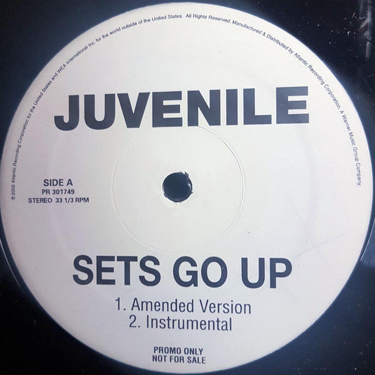 Juvenile (2) - Sets Go Up (12") (VG+)