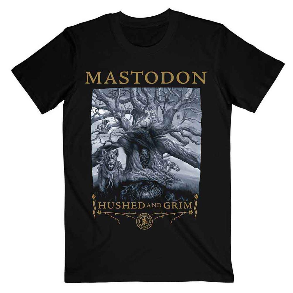 Mastodon Hushed & Grim Cover - Black | S