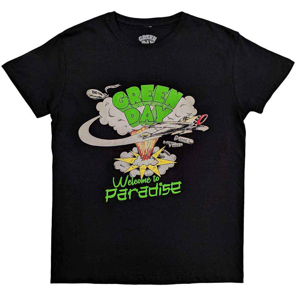 Green Day Welcome to Paradise - Black | XL