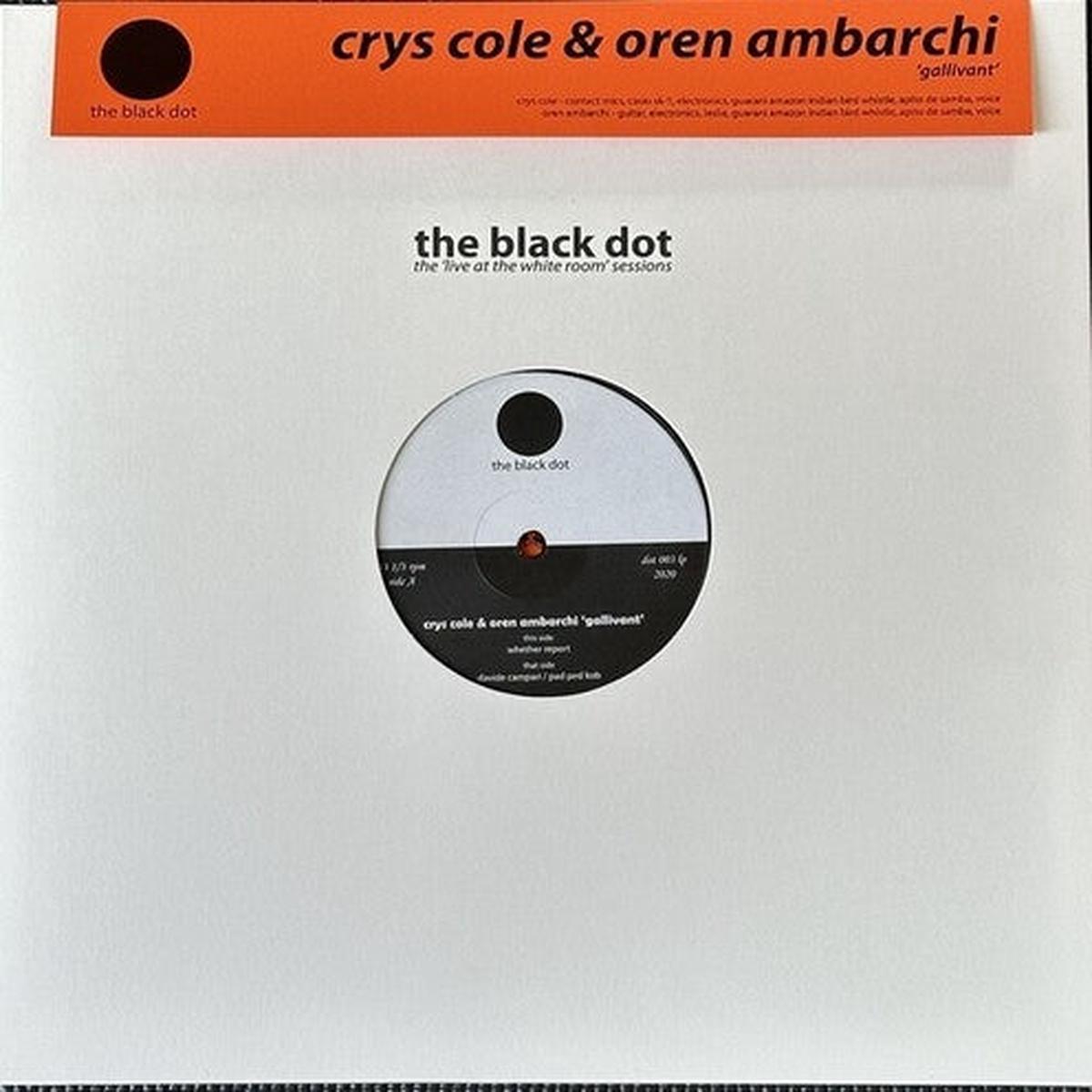 Ambarchi, Oren / Cole, Crys: Gallivant - VINYL LP