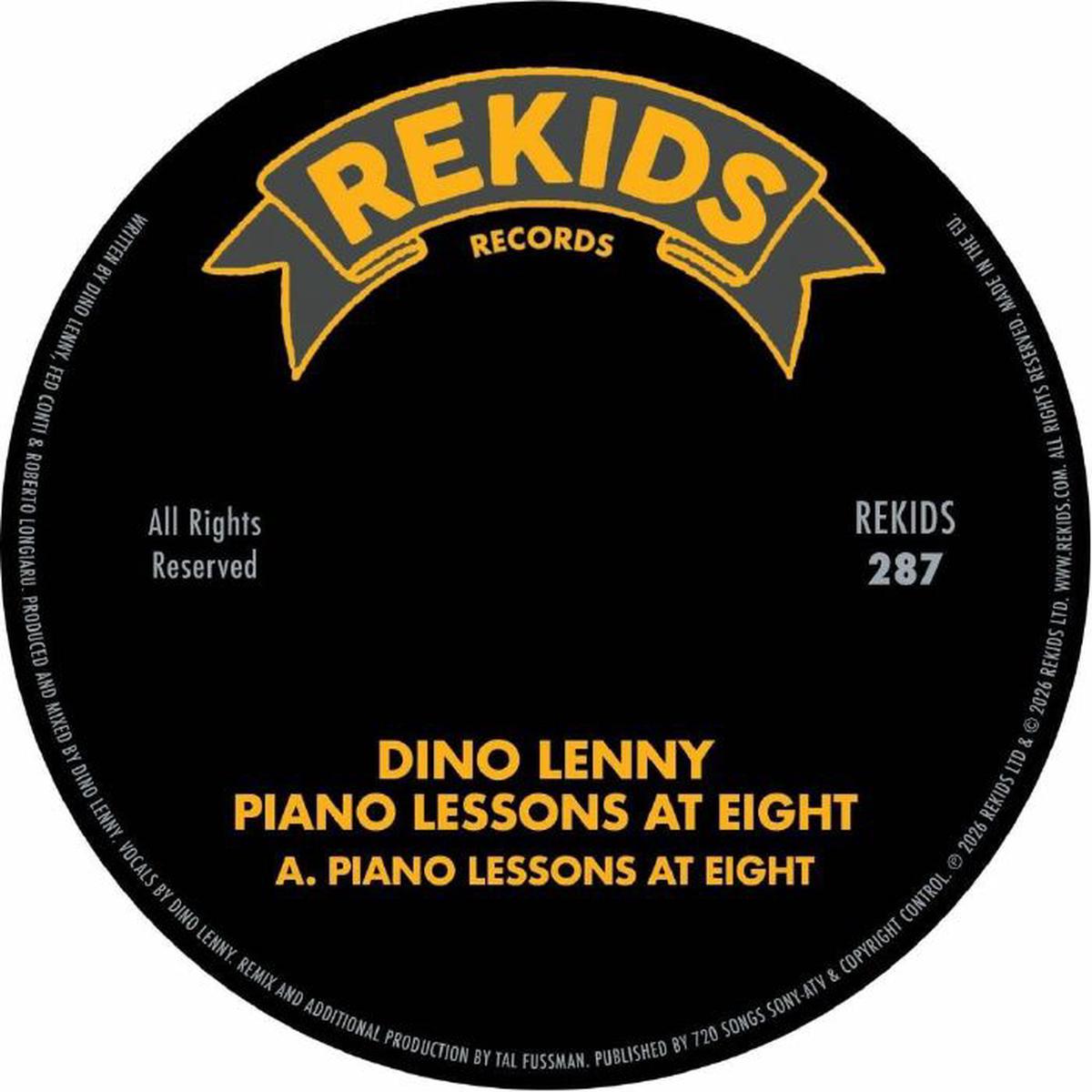 Dino Lenny - Piano Lessons At Eight (12")