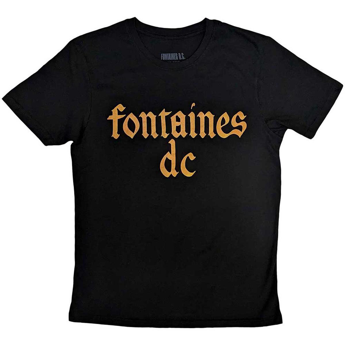 Fontaines D.C. Gothic Logo - Black | L