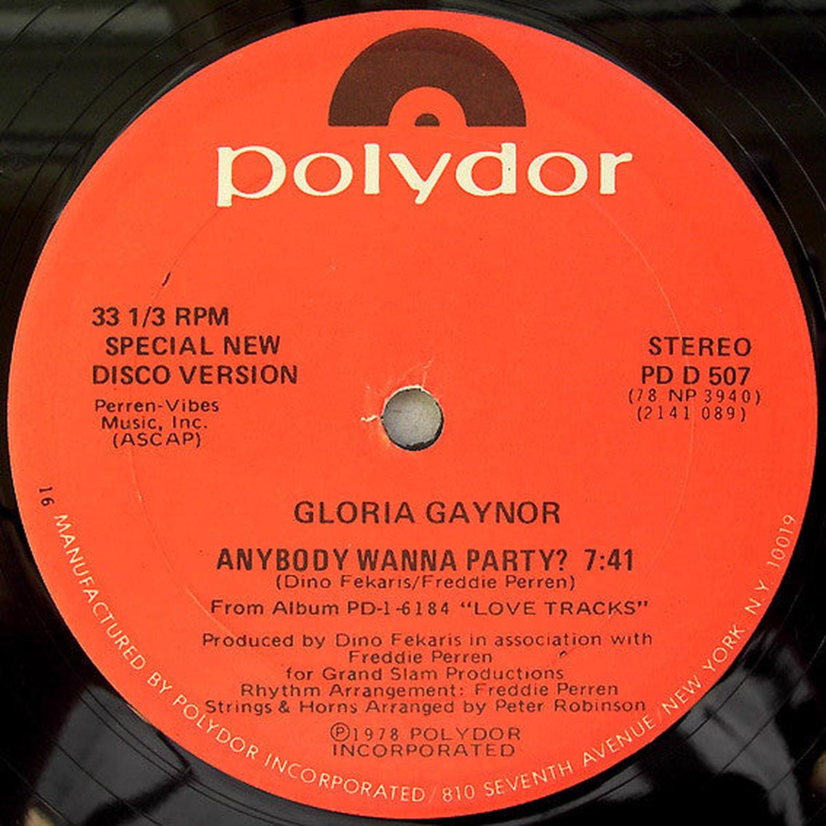 Gloria Gaynor - Anybody Wanna Party? (12", 16 ) (VG+)