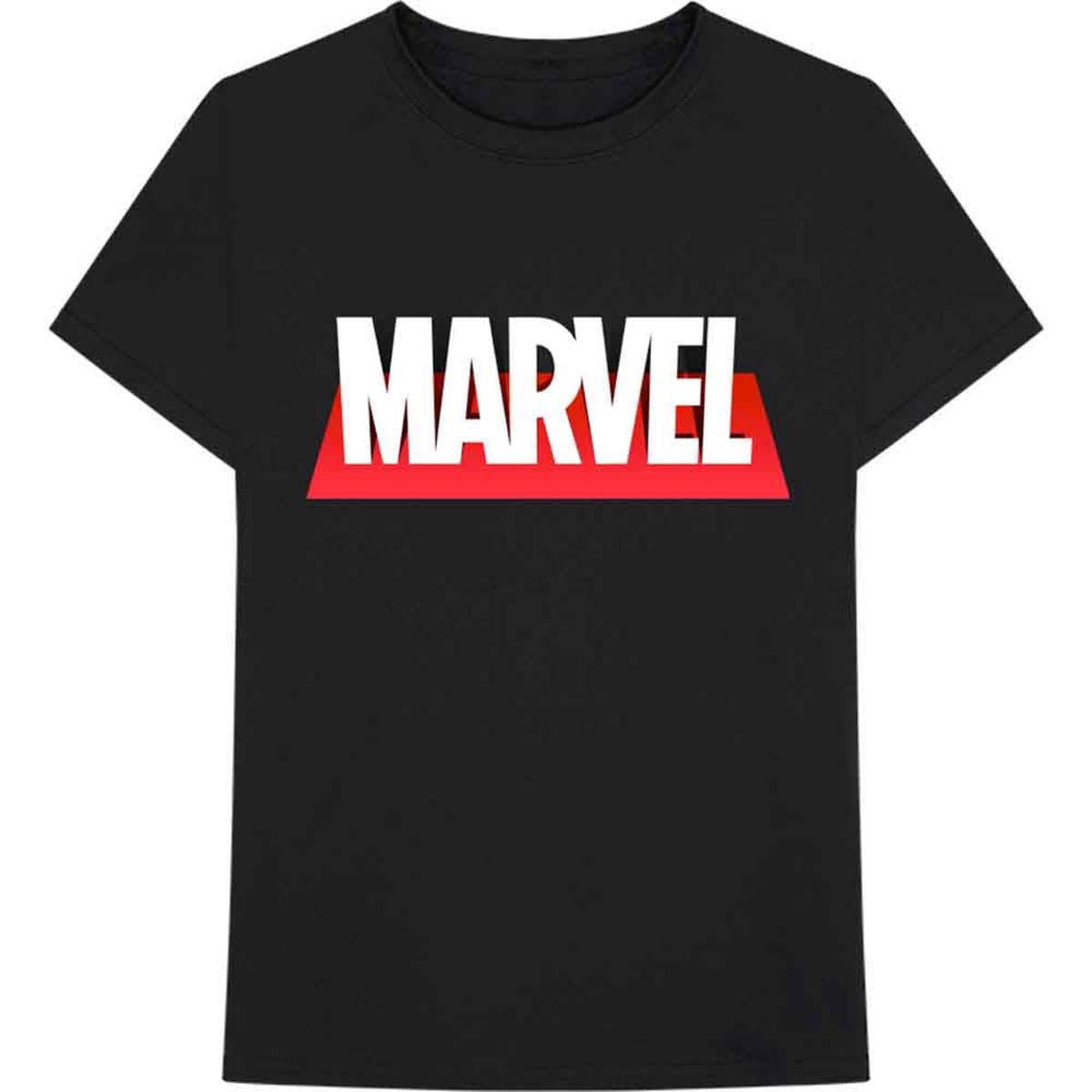 Marvel Comics Out The Box Logo - Black | M