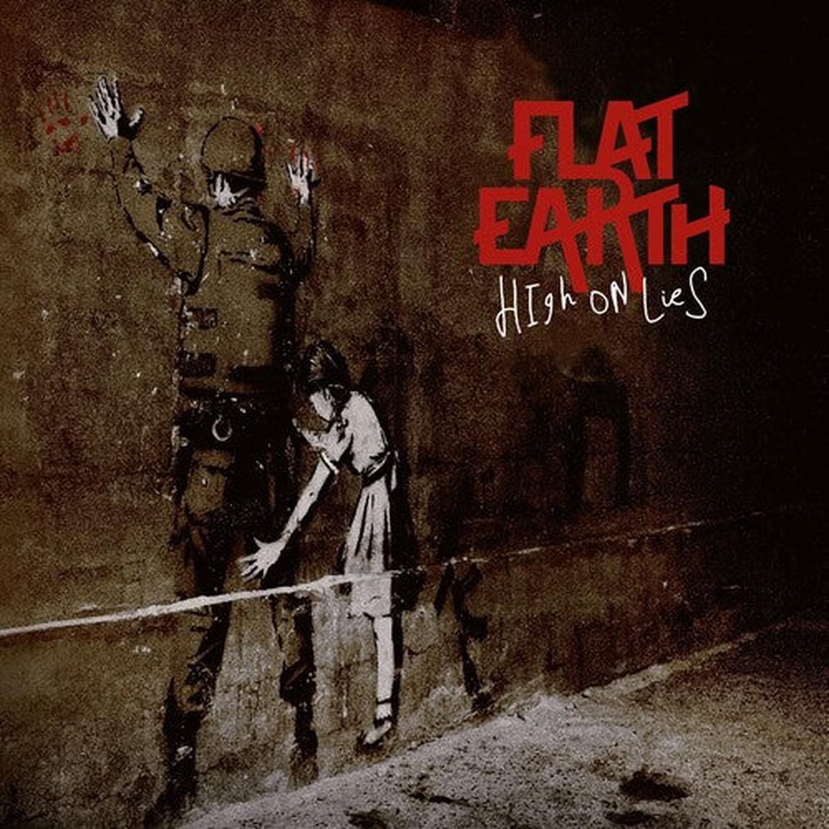 (PRE-ORDER 12/26/2025) FLAT EARTH - HIGH ON LIES Orange & Black Marble Vinyl LP [IMPORT] | - - ROCK *NEW/COLOR*
