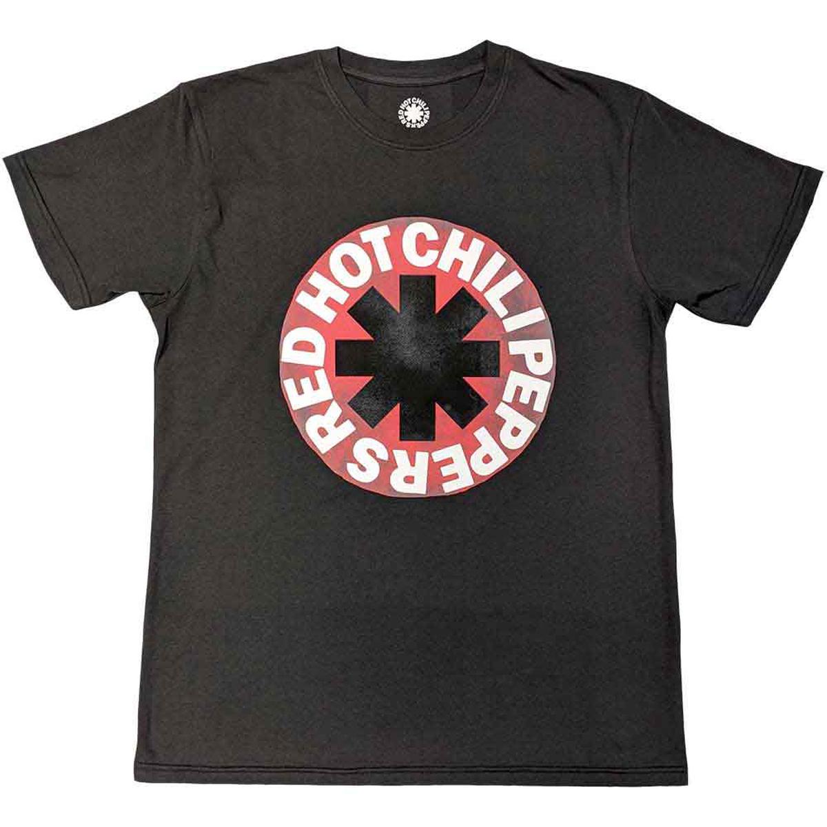 RED HOT CHILI PEPPERS Red Circle Asterisk - Grey | 2XL