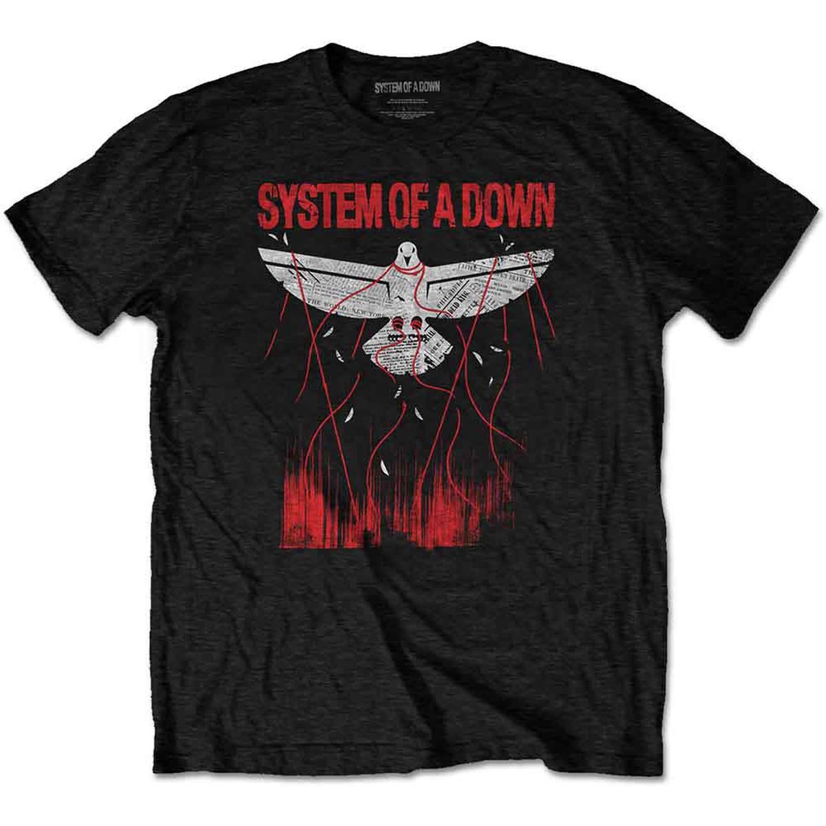 System Of A Down Dove Overcome - Black | 2XL
