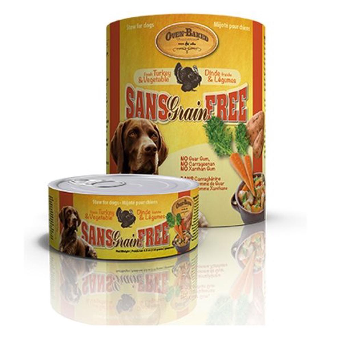 Oven-Baked Tradition Fresh Turkey and Vegetable Canned Dog Food - 24X5.5oz