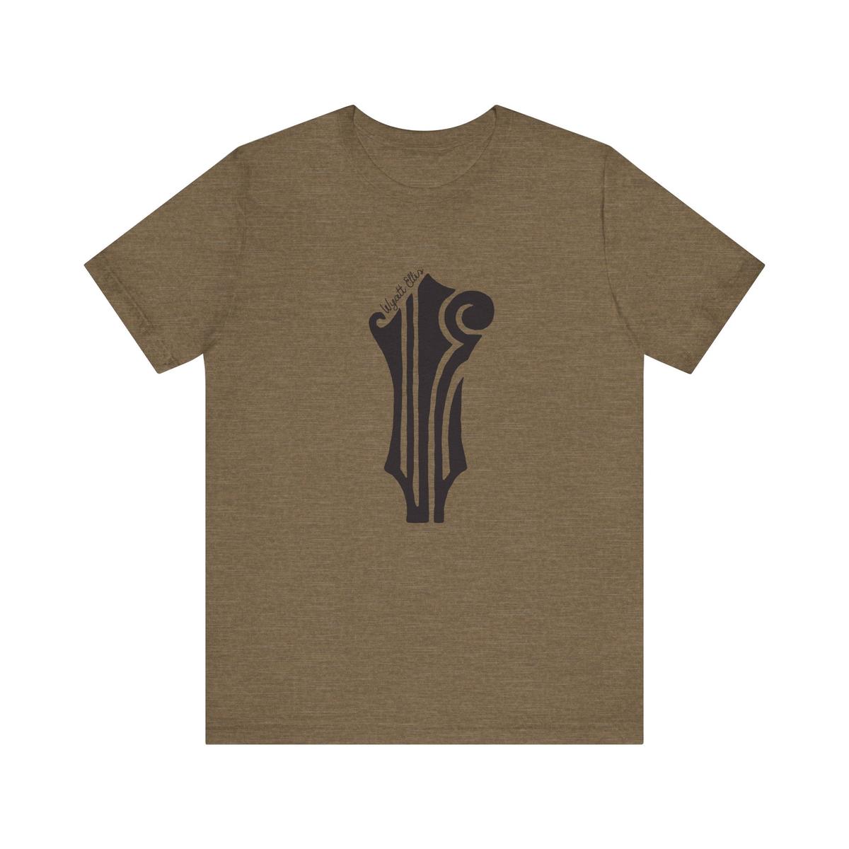 WE Headstock Logo Tee - Heather Olive | L