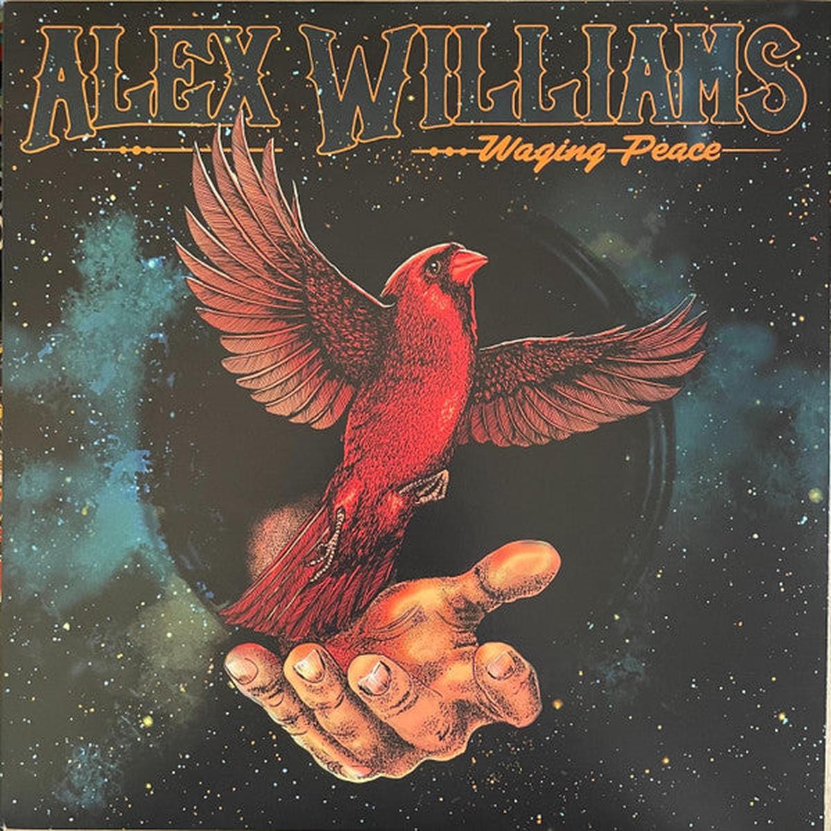Alex Williams- Waging Peace - Autographed Clear Vinyl