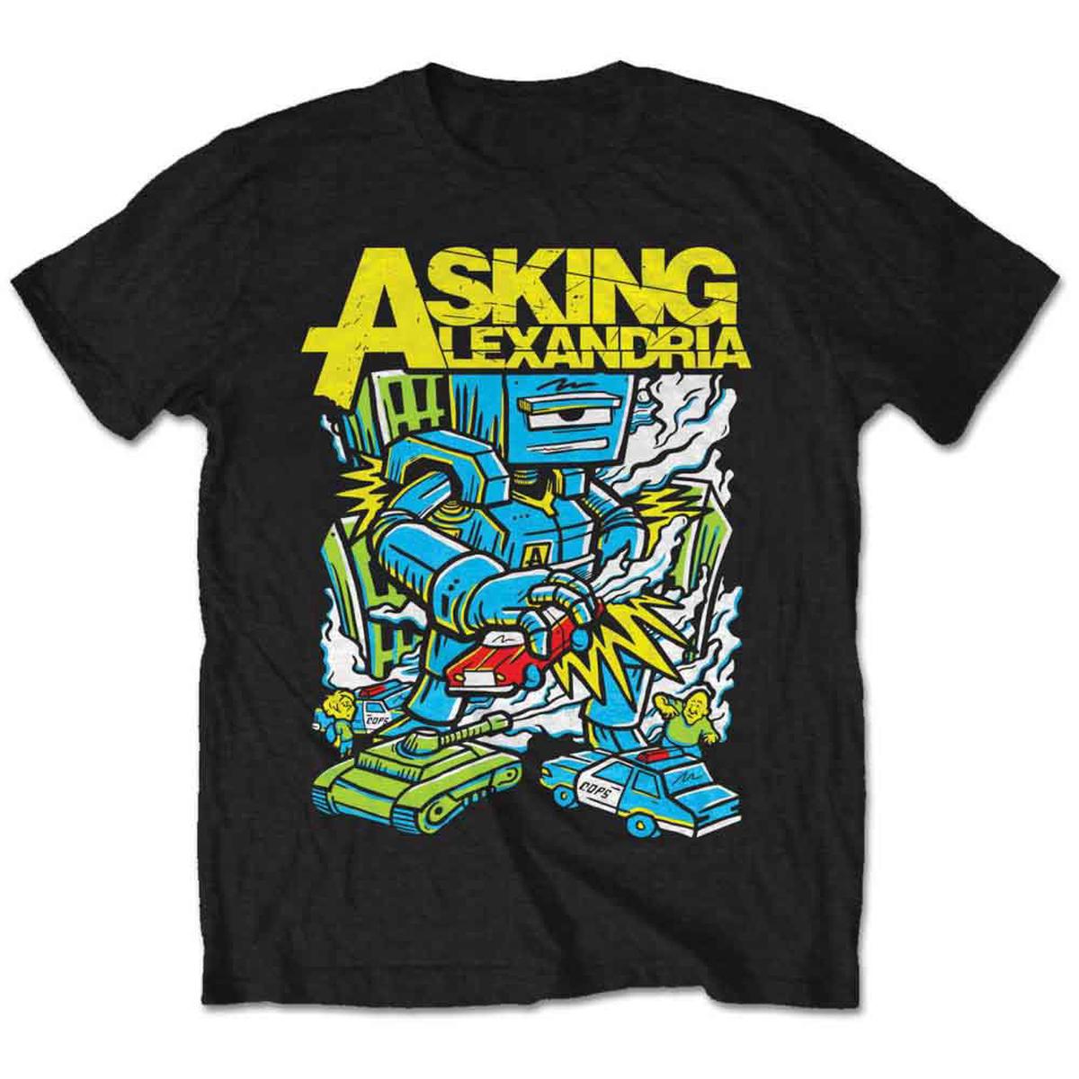 Asking Alexandria - Killer Robot ((T-Shirt)) - Black | S