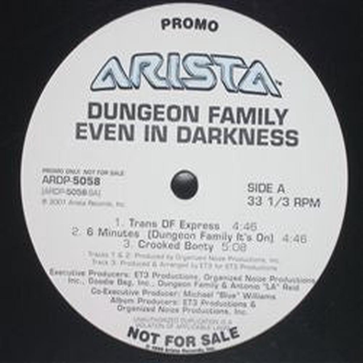 Dungeon Family - Even In Darkness (12", Promo, Smplr) (NM or M-)