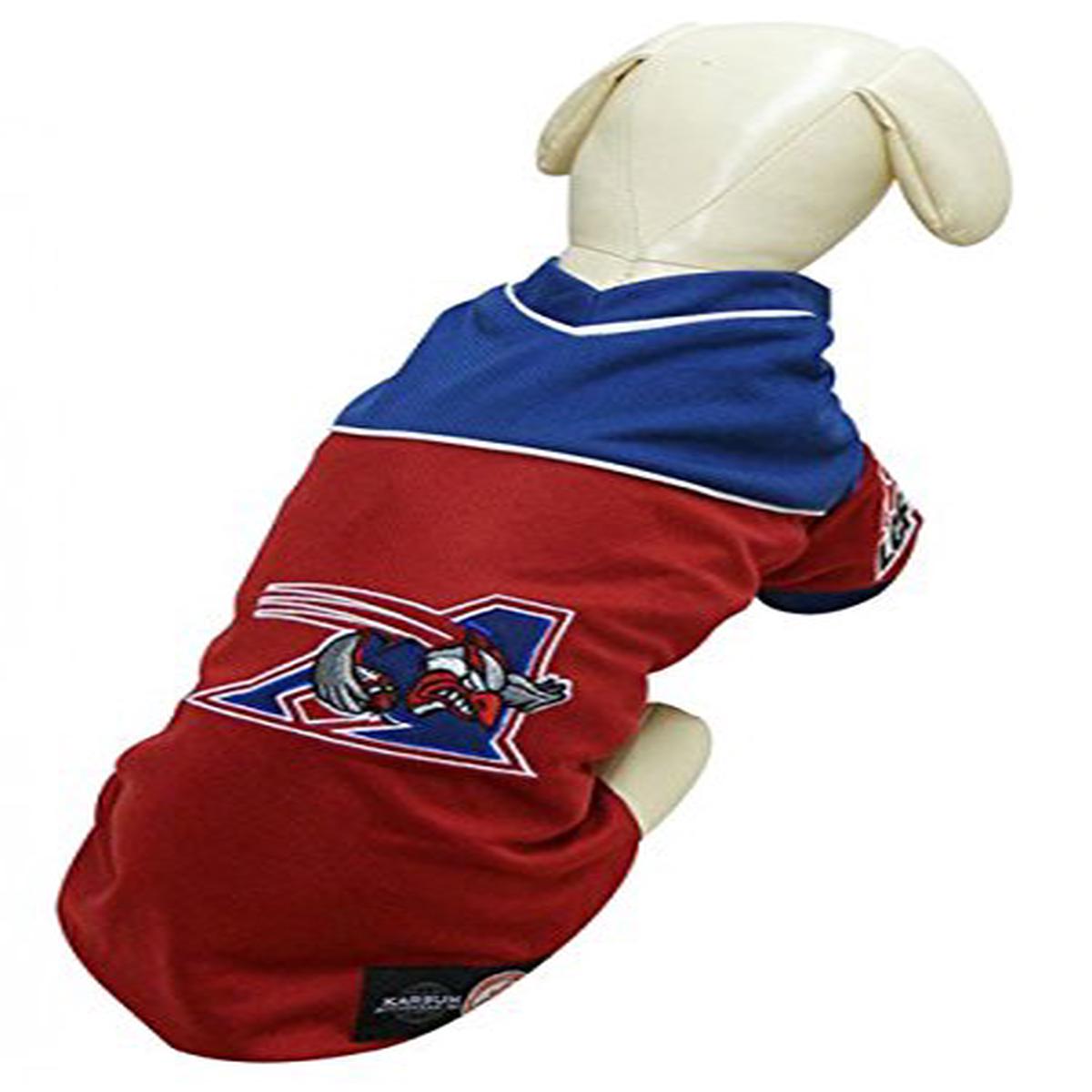 Karush Activewear CFL Montreal Alouettes Jersey For Dog - X-Large