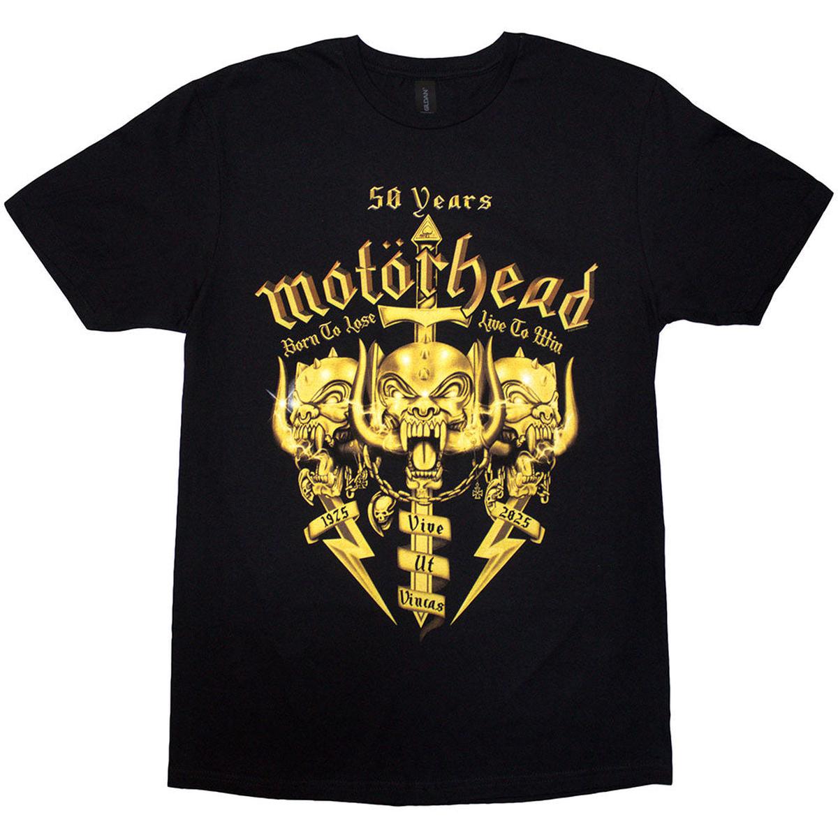 Motrhead 50 Years Swords & Warpig - Black | XL