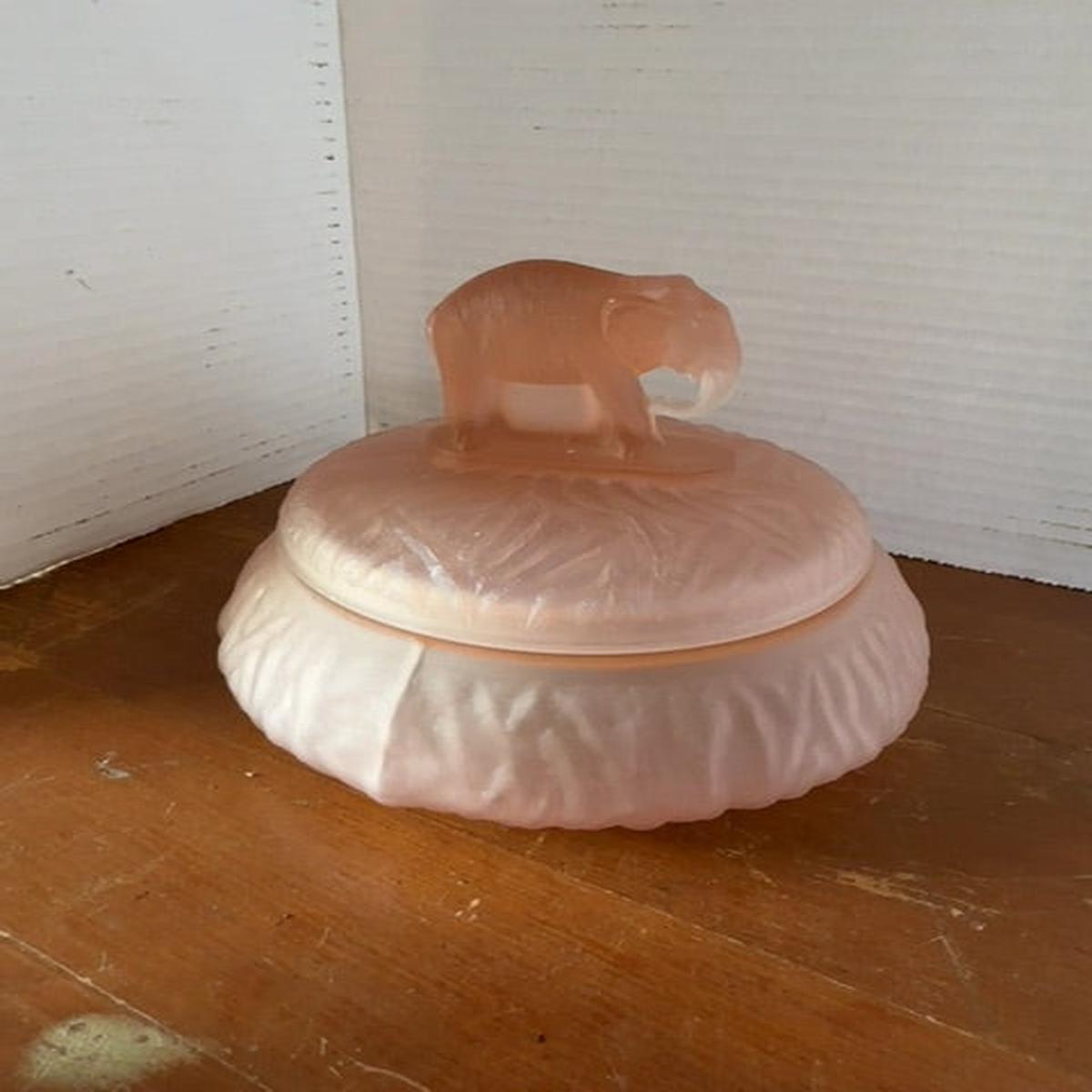 Antique powder box