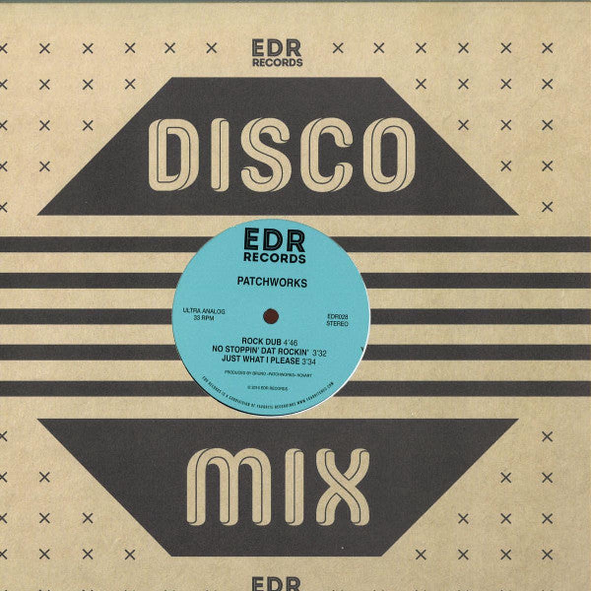 Patchworks - No Stoppin Dat Rockin EP (12")