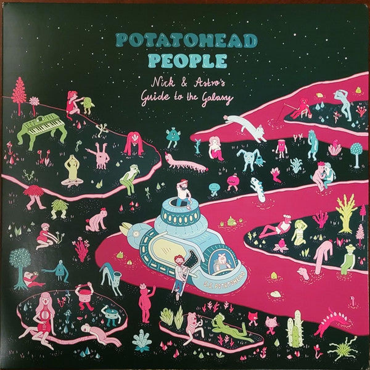 Potatohead People - Nick & Astro's Guide To The Galaxy (LP) (Red And Black Splatter)