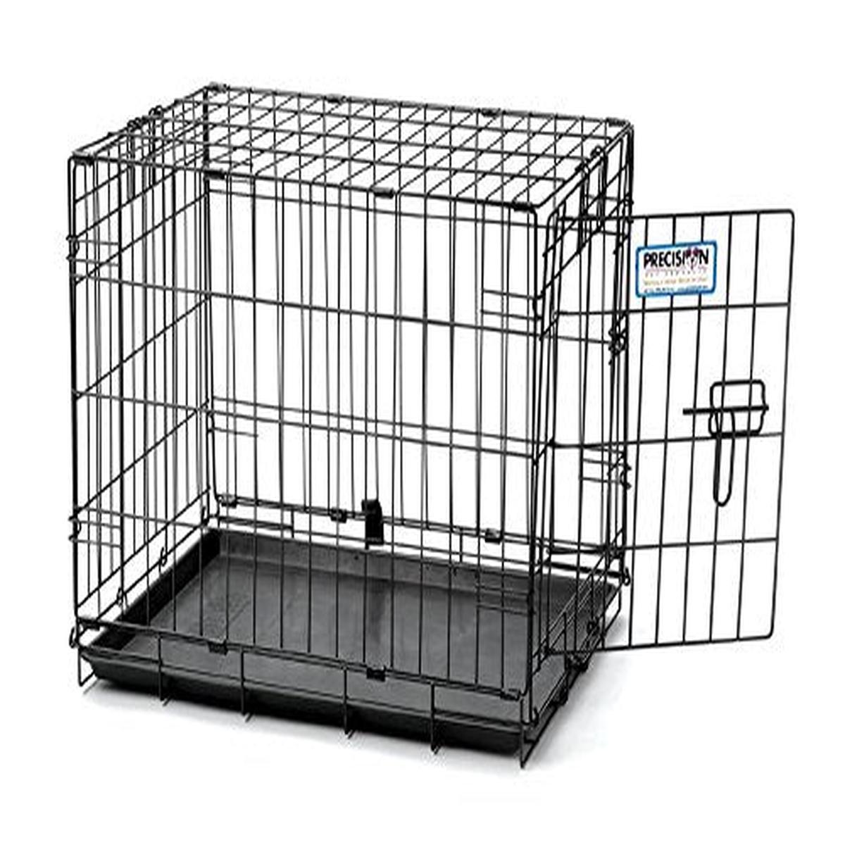 Precision ProValue 1125-11245DI Crate 1 Door Black (42X28X30 (5000)) - Default Title