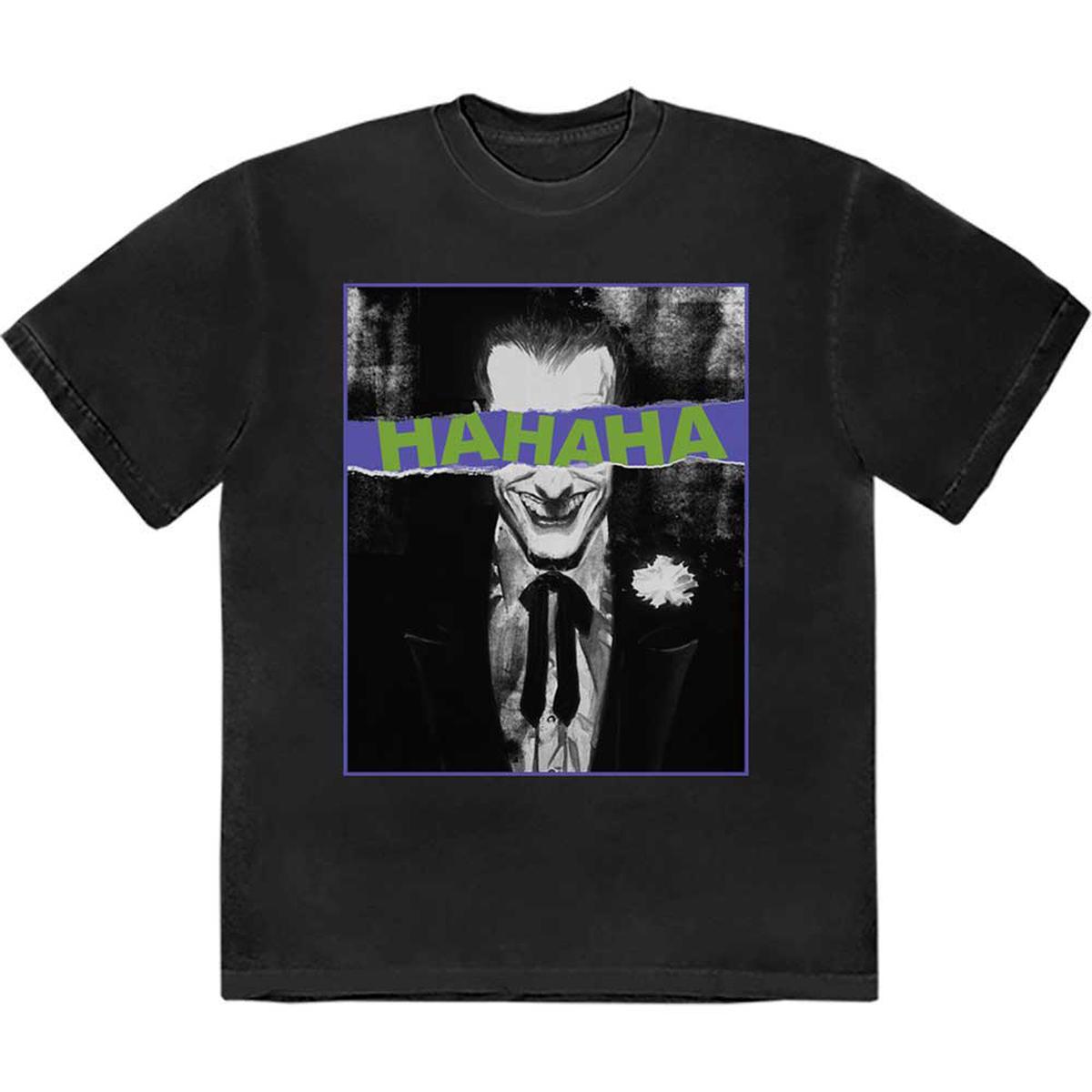 DC Comics Joker Hahaha Eyes - Black | 2XL