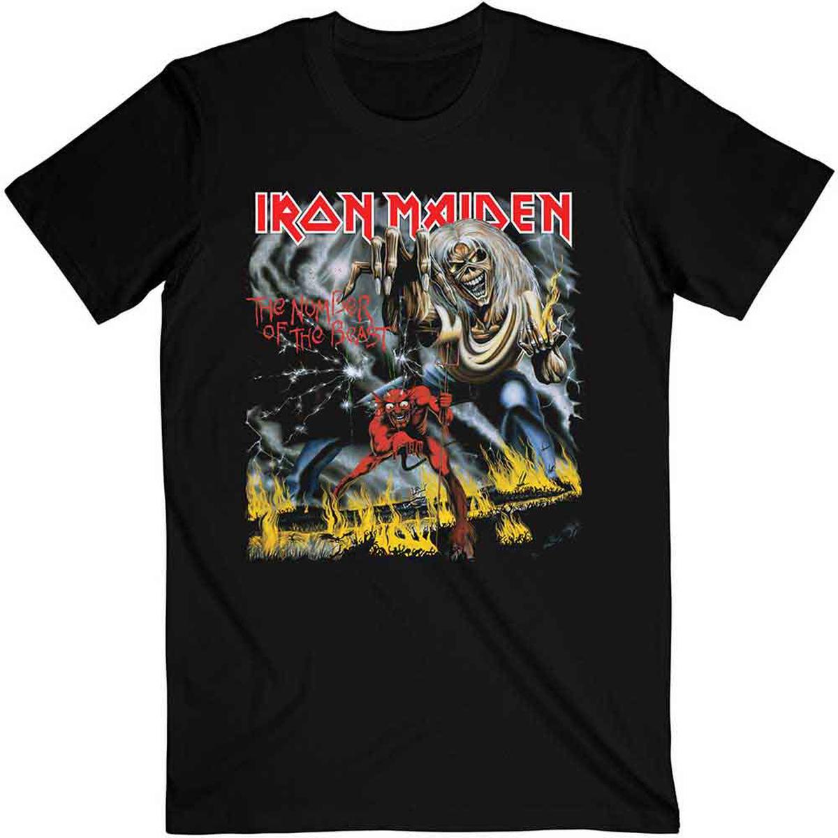 Iron Maiden Number Of The Beast - Black | 2XL