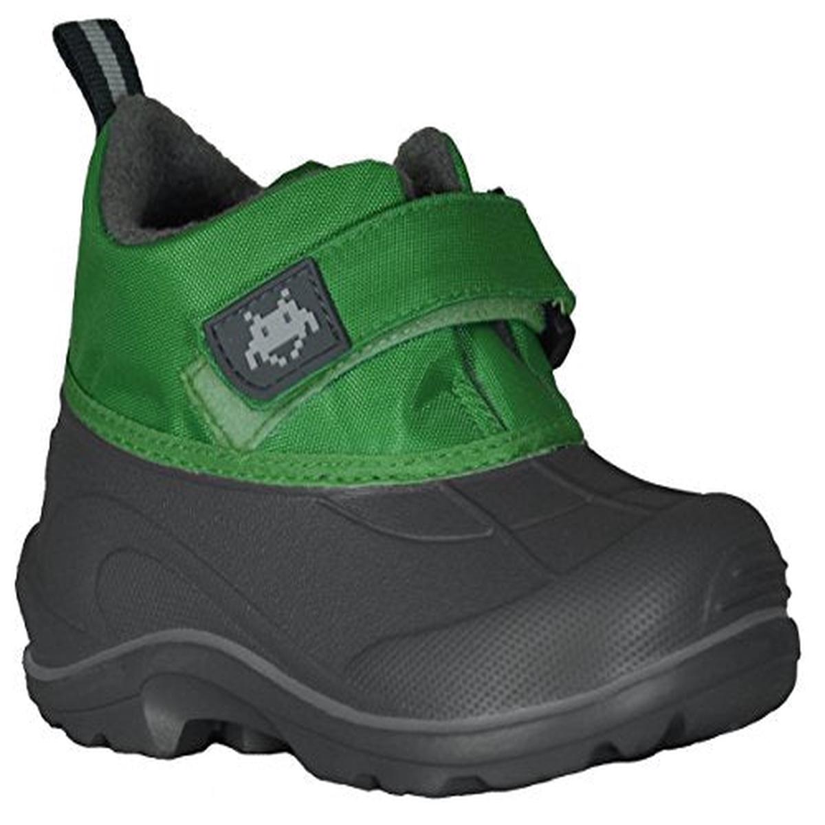 Naturmania Nat's SM1341 Lined Mid Boots With Eva Sole (Green Pixel, 8) - Default Title
