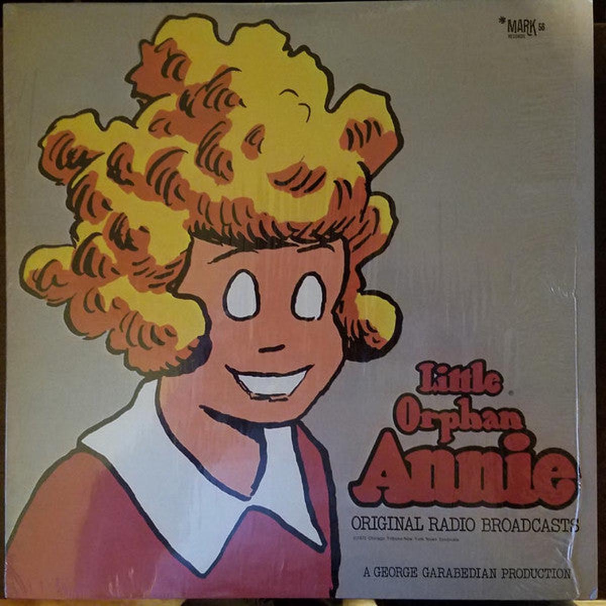 No Artist - Little Orphan Annie (Original Radio Broadcast) (LP) (VG)