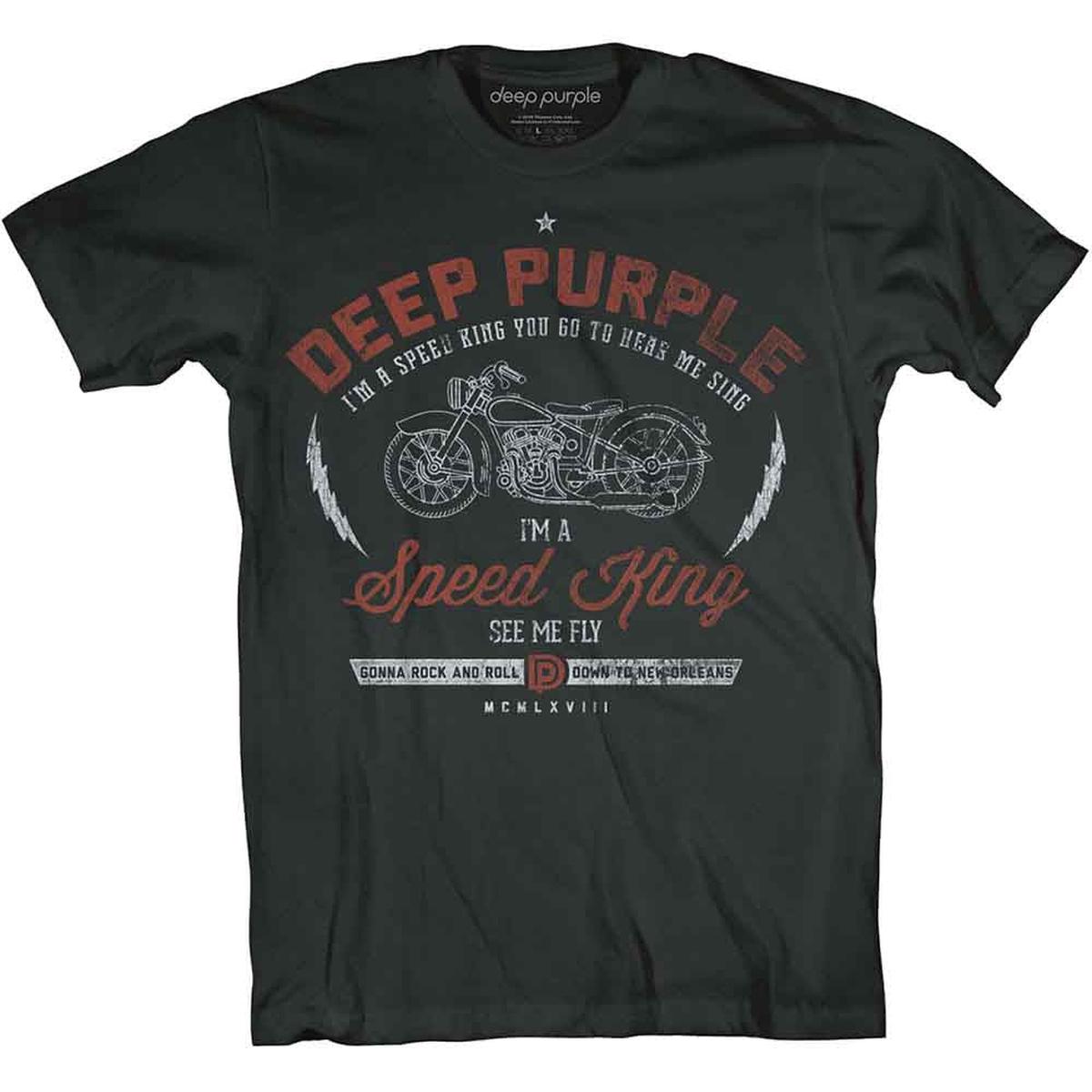 Deep Purple Speed King - Black | M